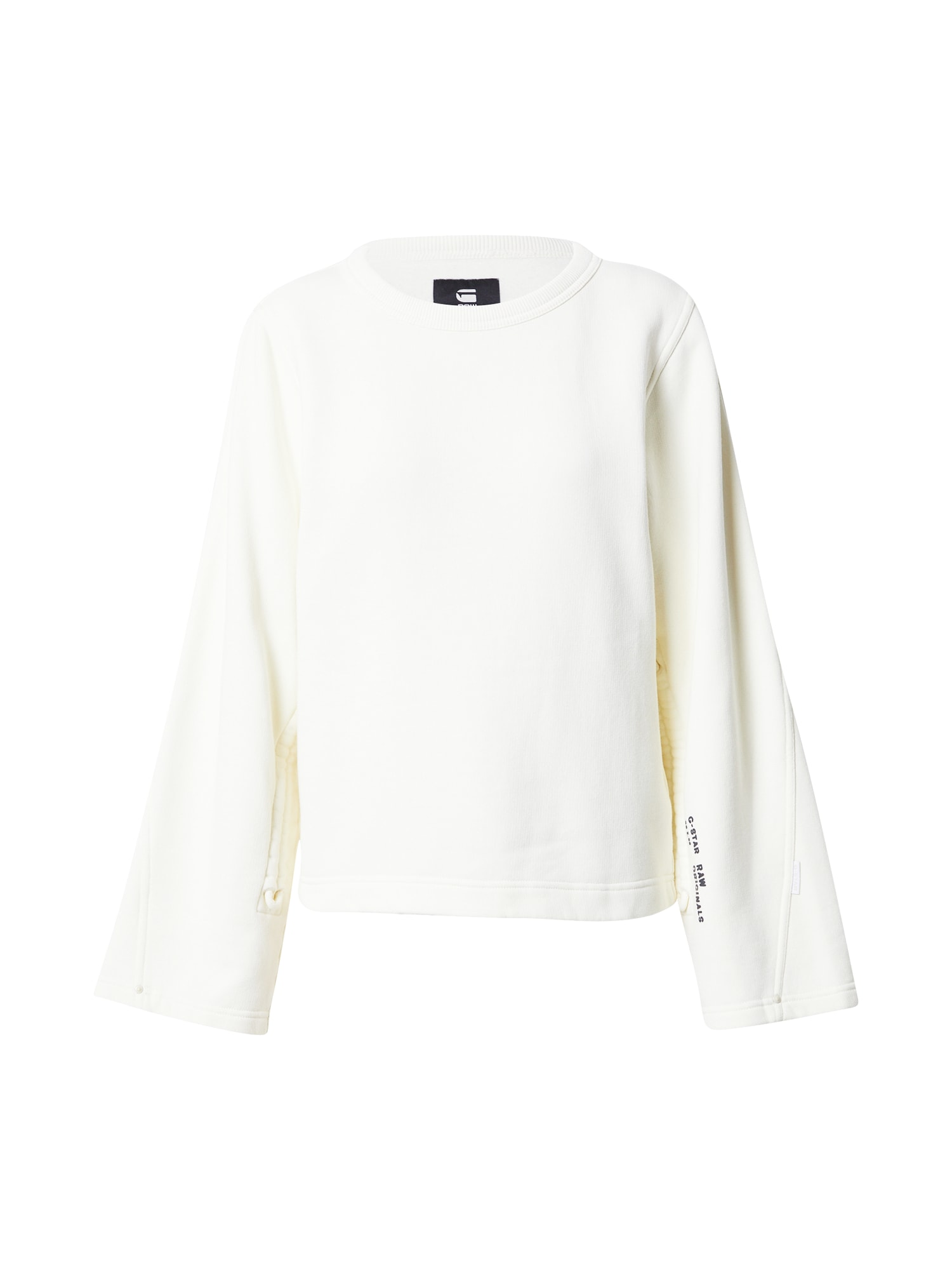 G-Star RAW Majica  črna / bela