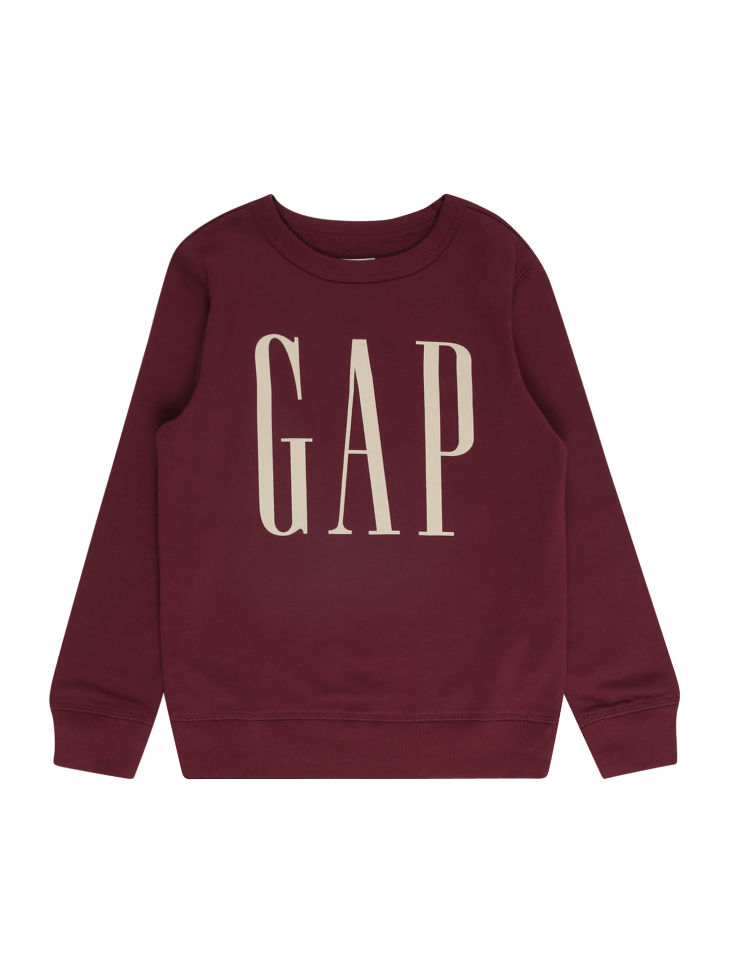 GAP Majica  ecru / burgund