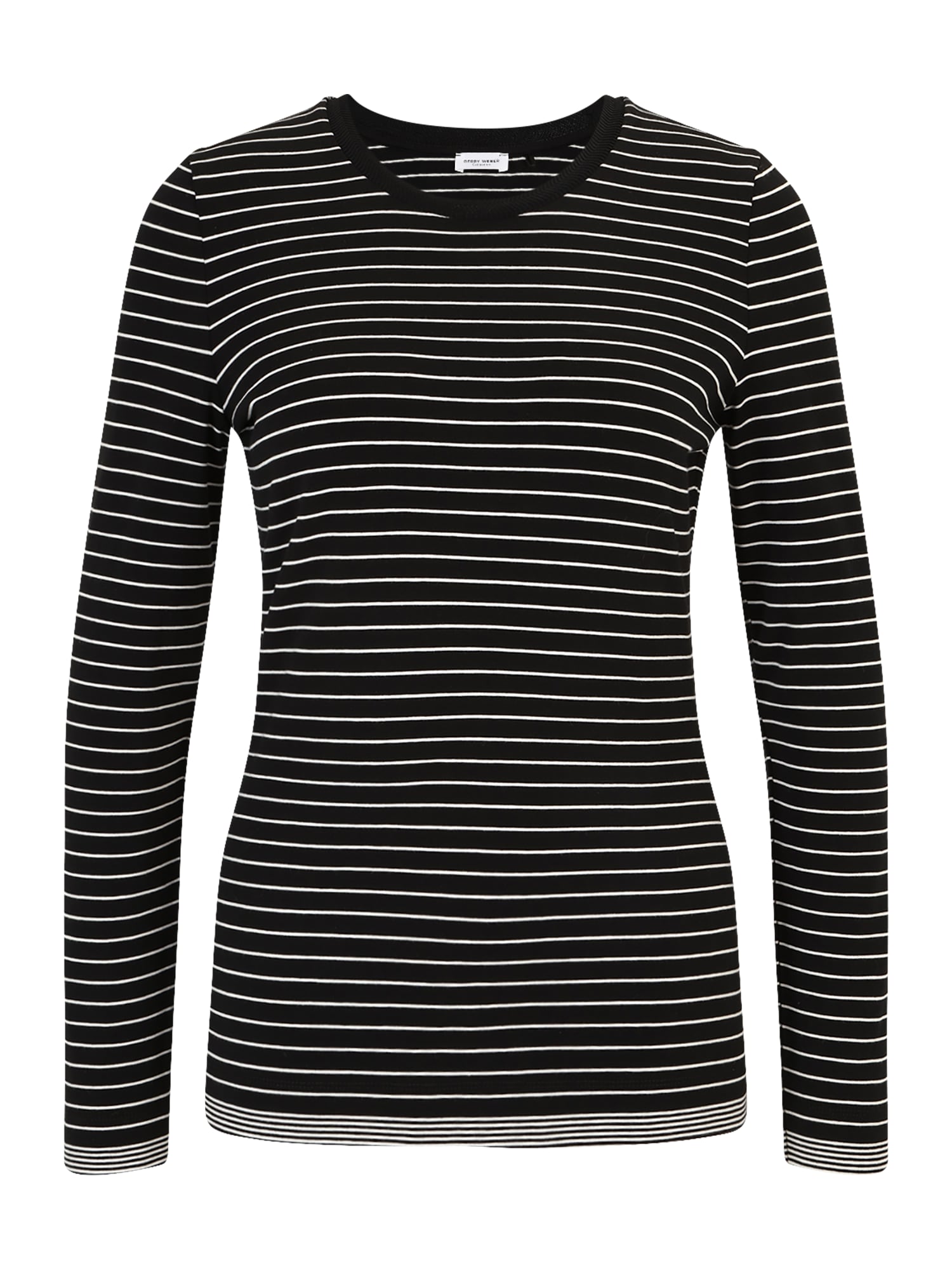 GERRY WEBER Majica  črna / bela