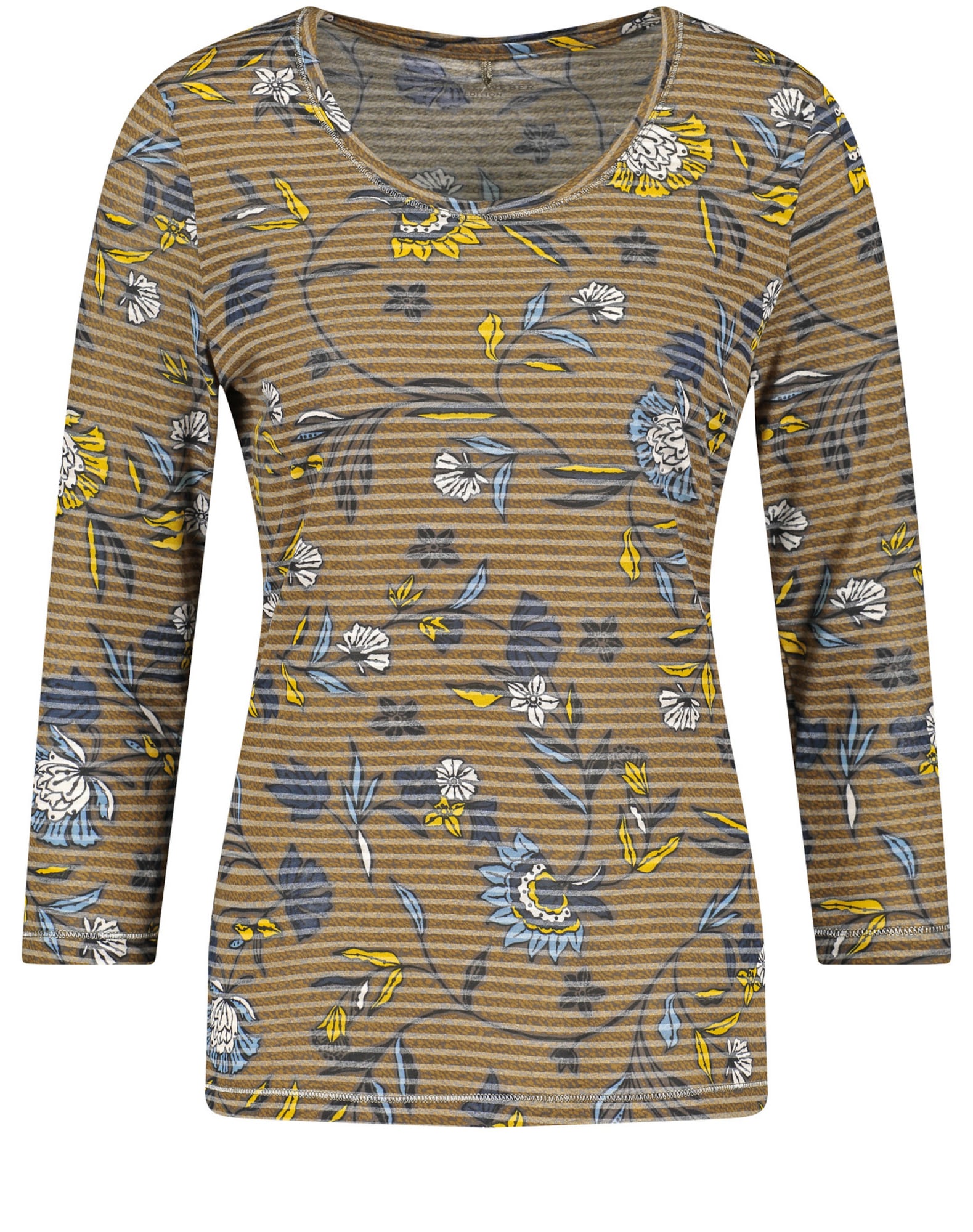 GERRY WEBER Majica  oliva / mešane barve