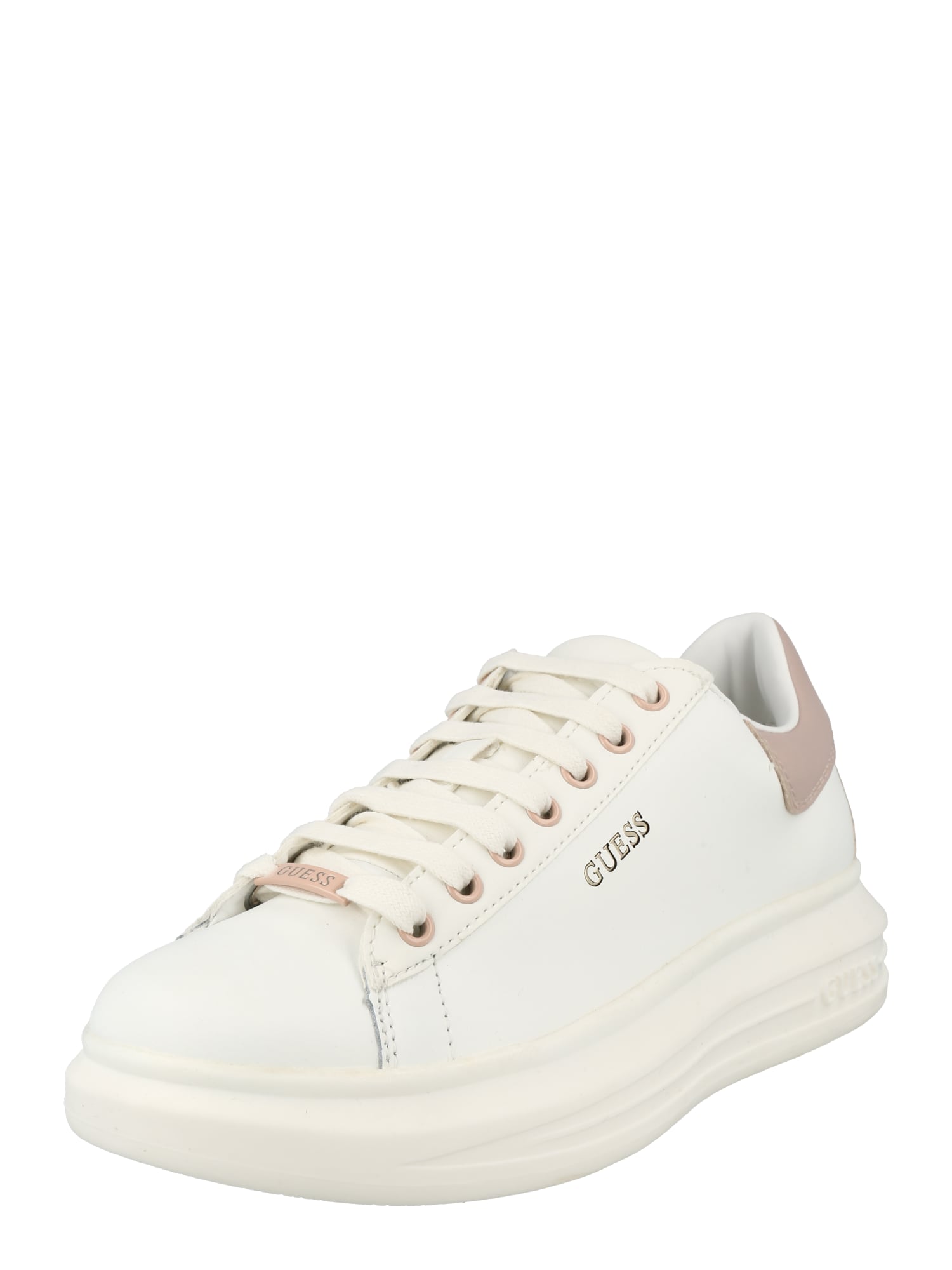 GUESS Nizke superge 'Salerno'  zlata / pastelno roza / bela
