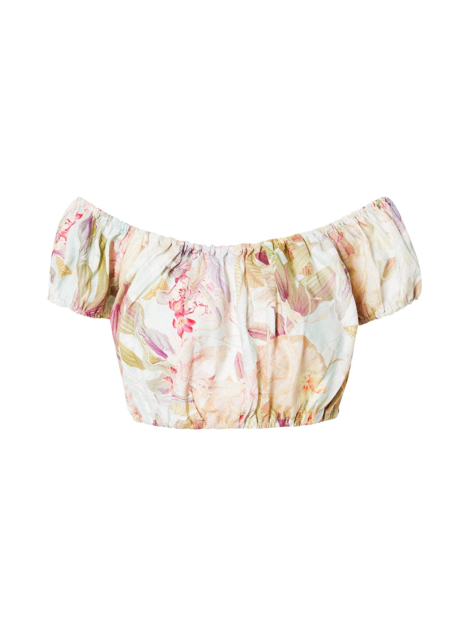 GUESS Top 'POLINA'  svetlo modra / temno zelena / lila / rosé