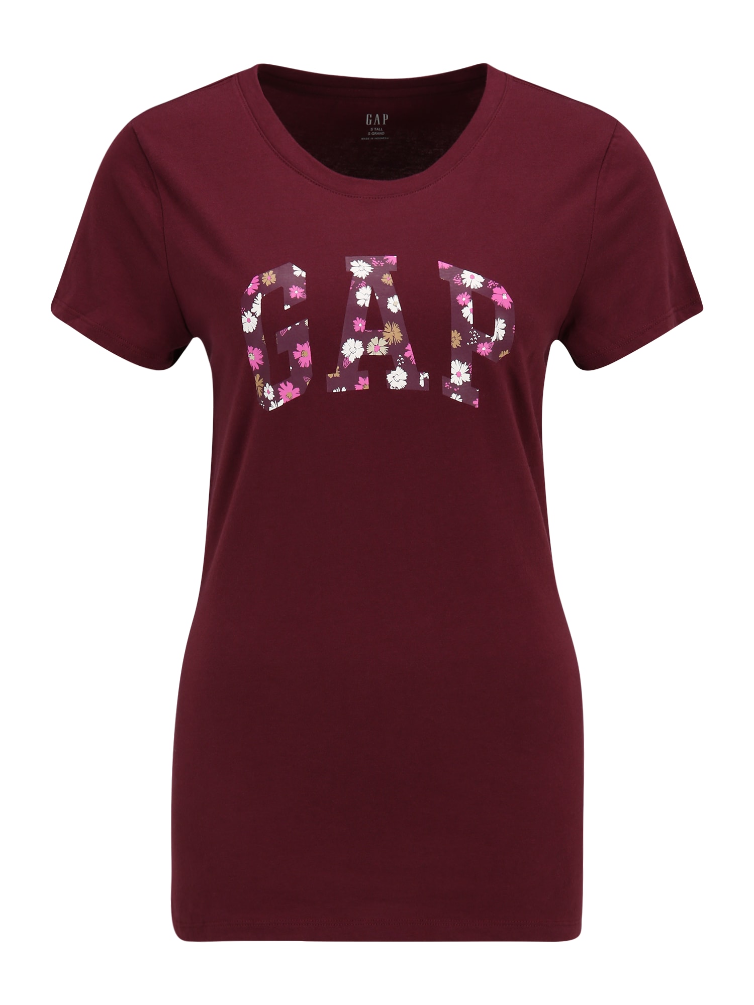 Gap Tall Majica  lila / burgund / bela