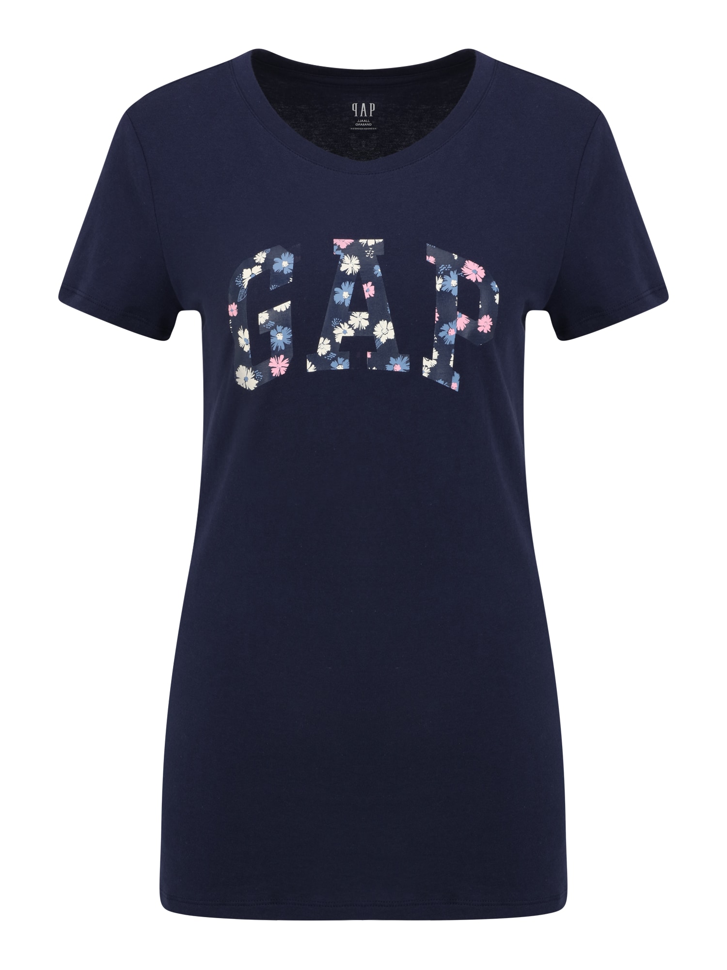 Gap Tall Majica  mornarska / dimno modra / roza / bela