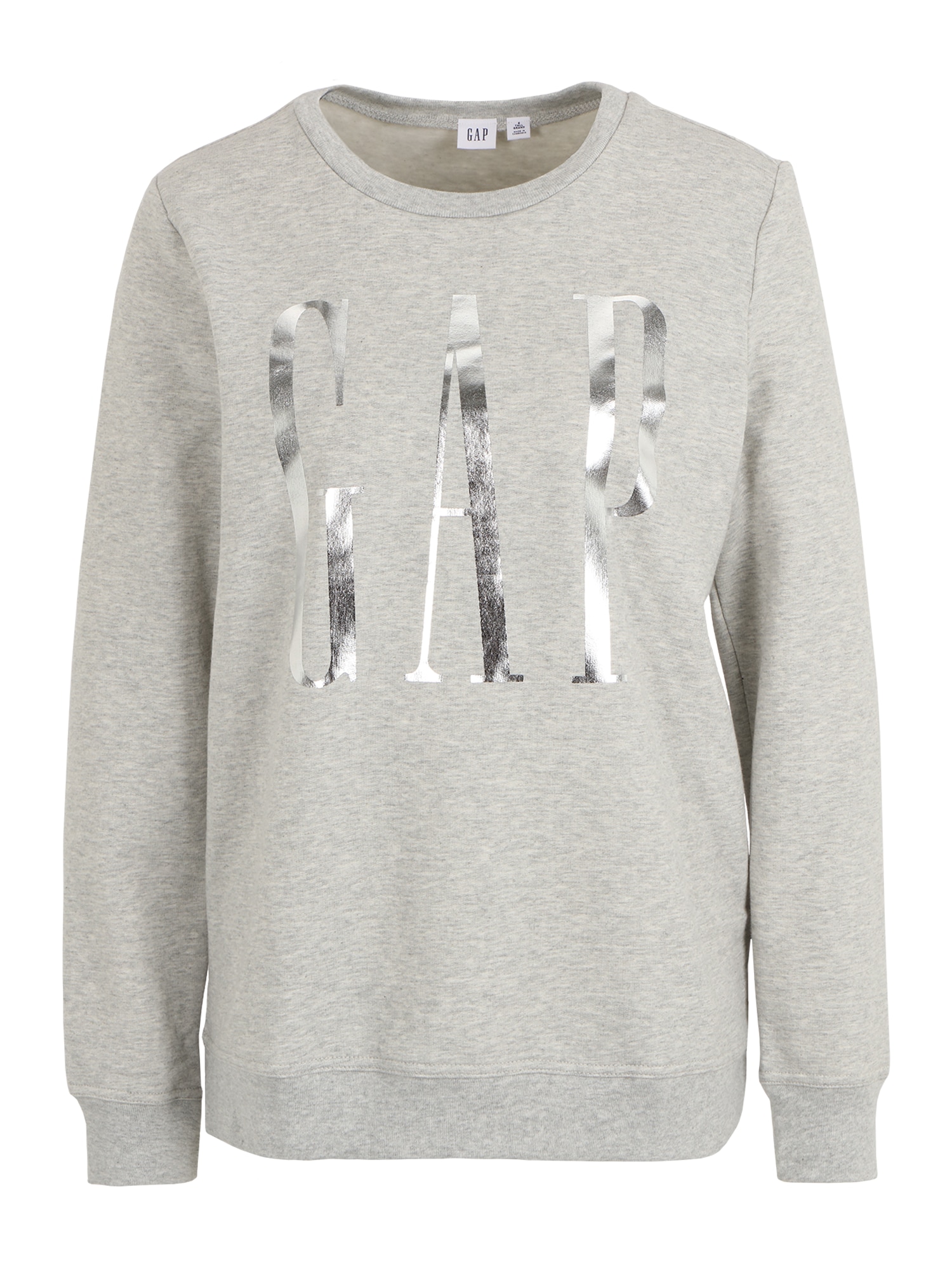 Gap Tall Majica  pegasto siva / srebrna