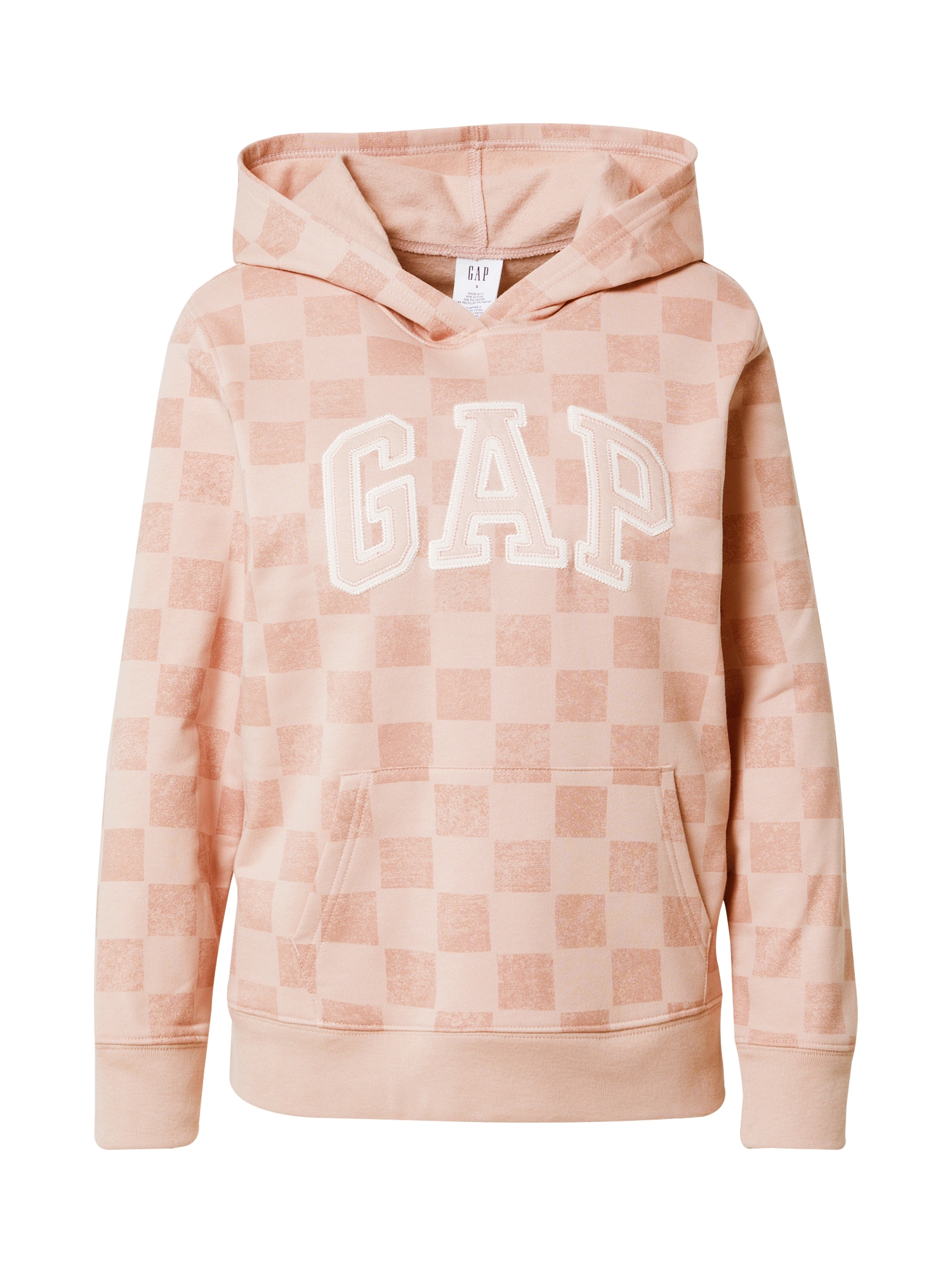Gap Tall Majica  roza / staro roza / bela