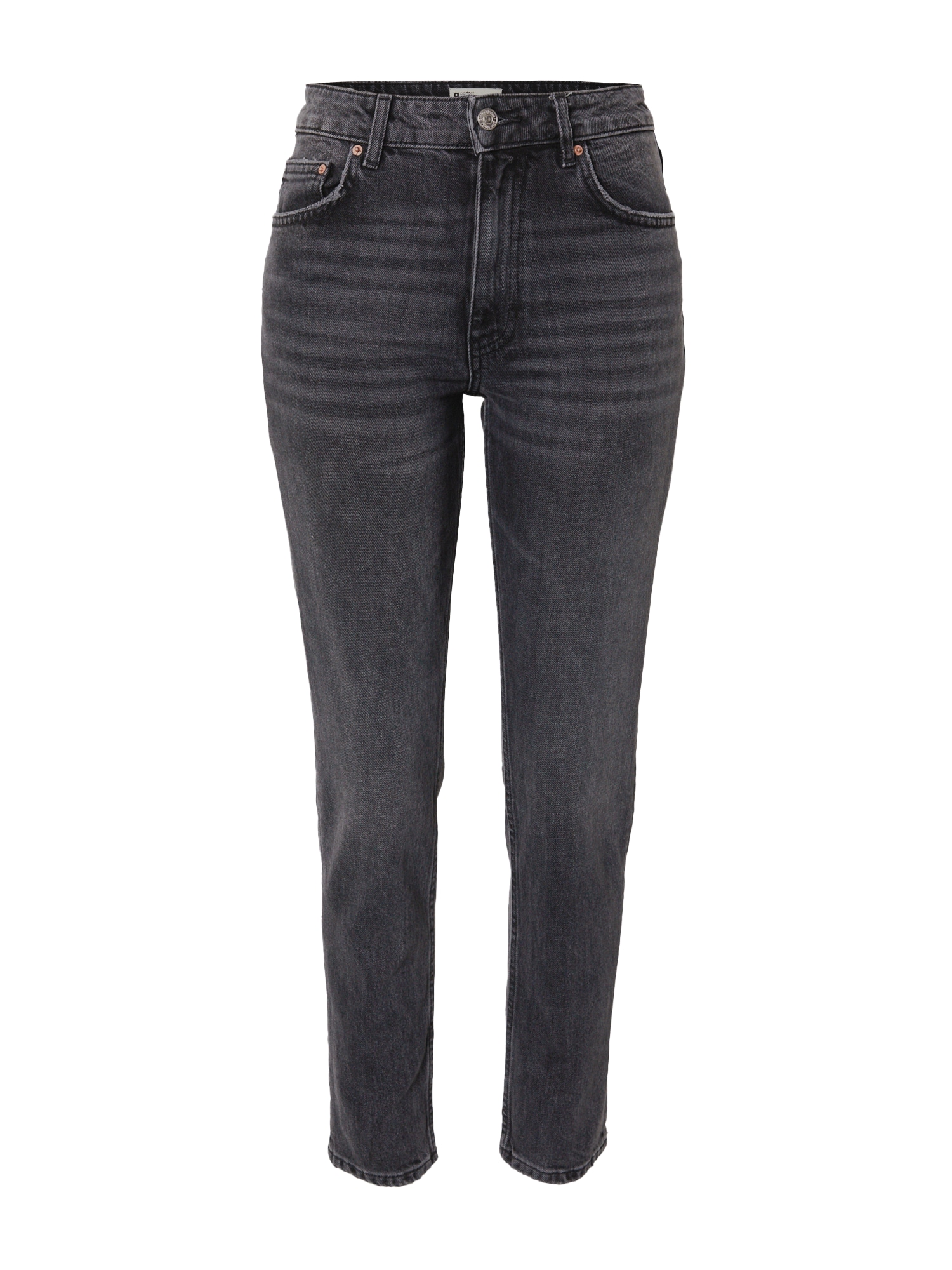 Gina Tricot Kavbojke  črn denim