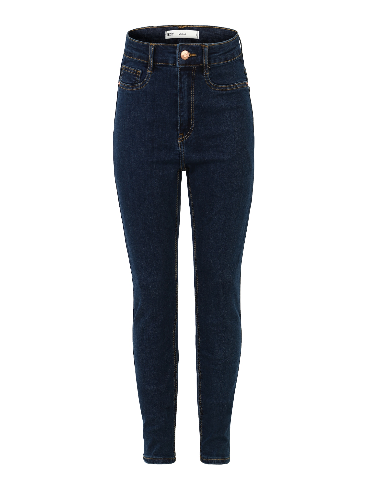 Gina Tricot Petite Kavbojke 'Molly'  moder denim