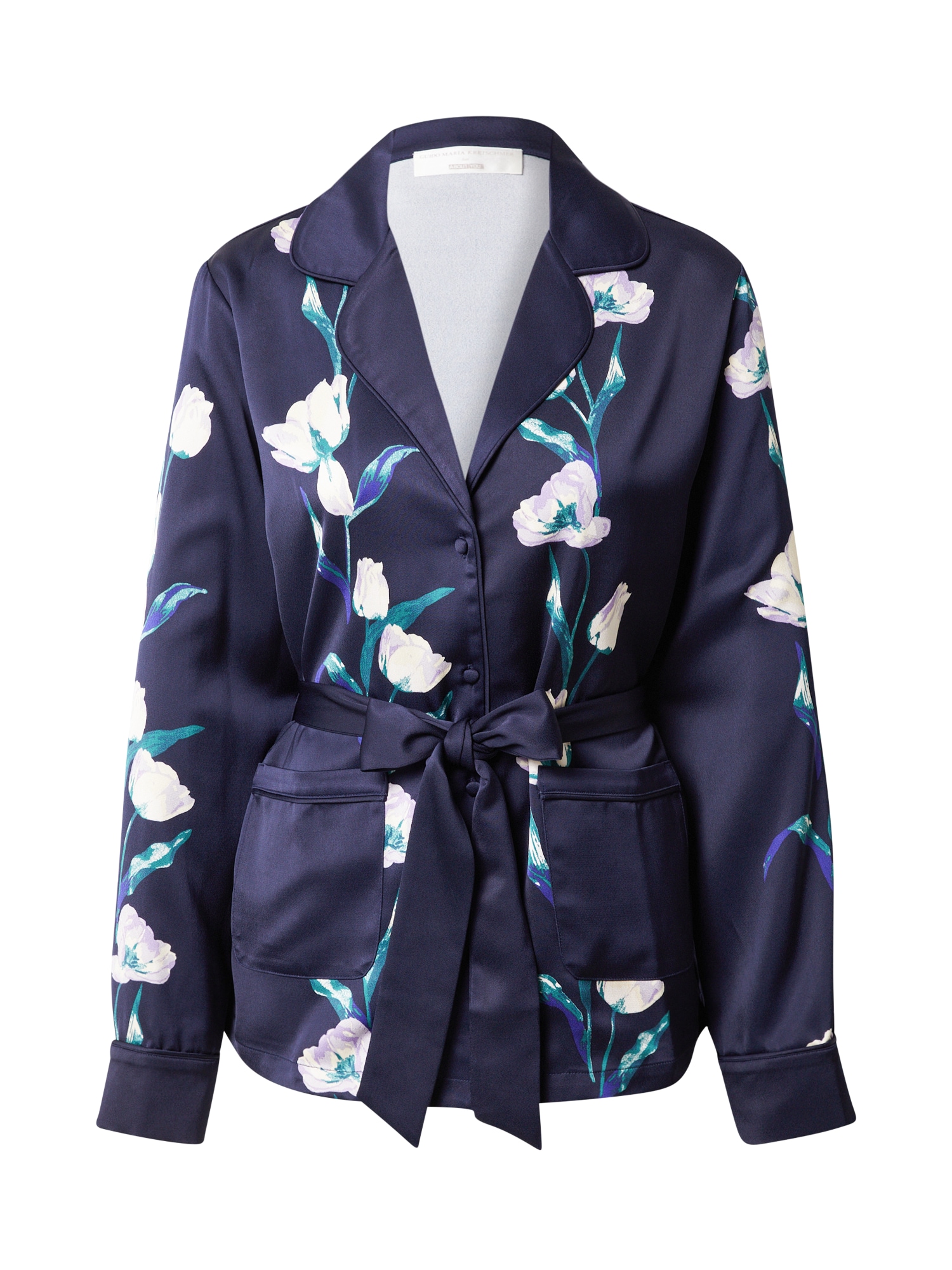 Guido Maria Kretschmer Collection Blazer 'Maribelle'  mornarska / žad / bela