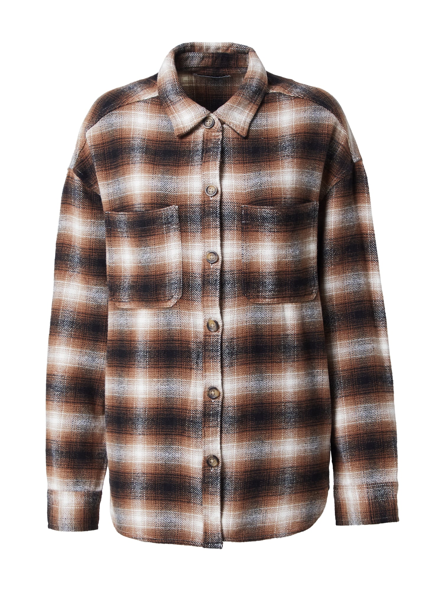 HOLLISTER Bluza  brokat / črna / bela