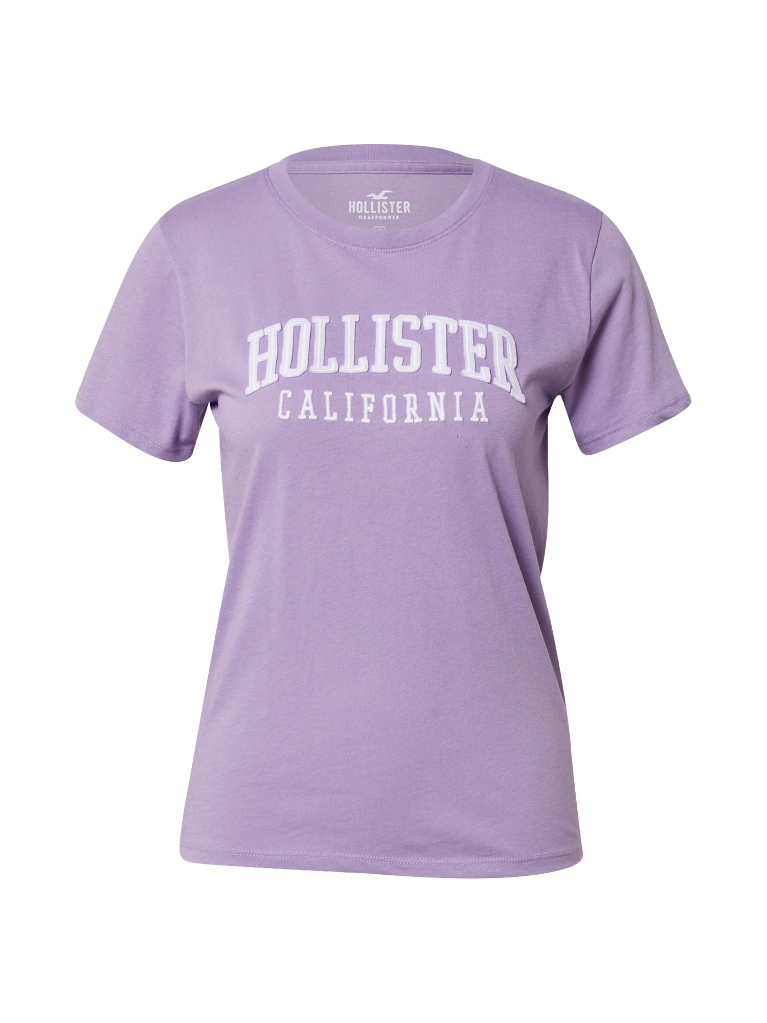 HOLLISTER Majica  lila / bela