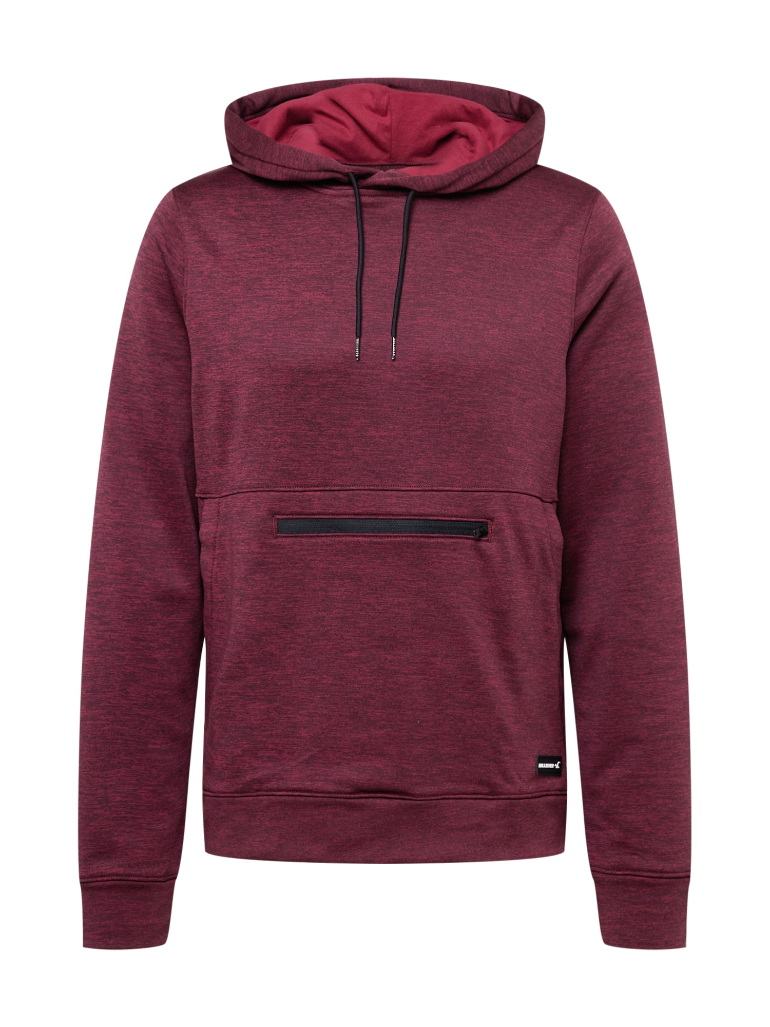 HOLLISTER Majica  vinsko rdeča / črna