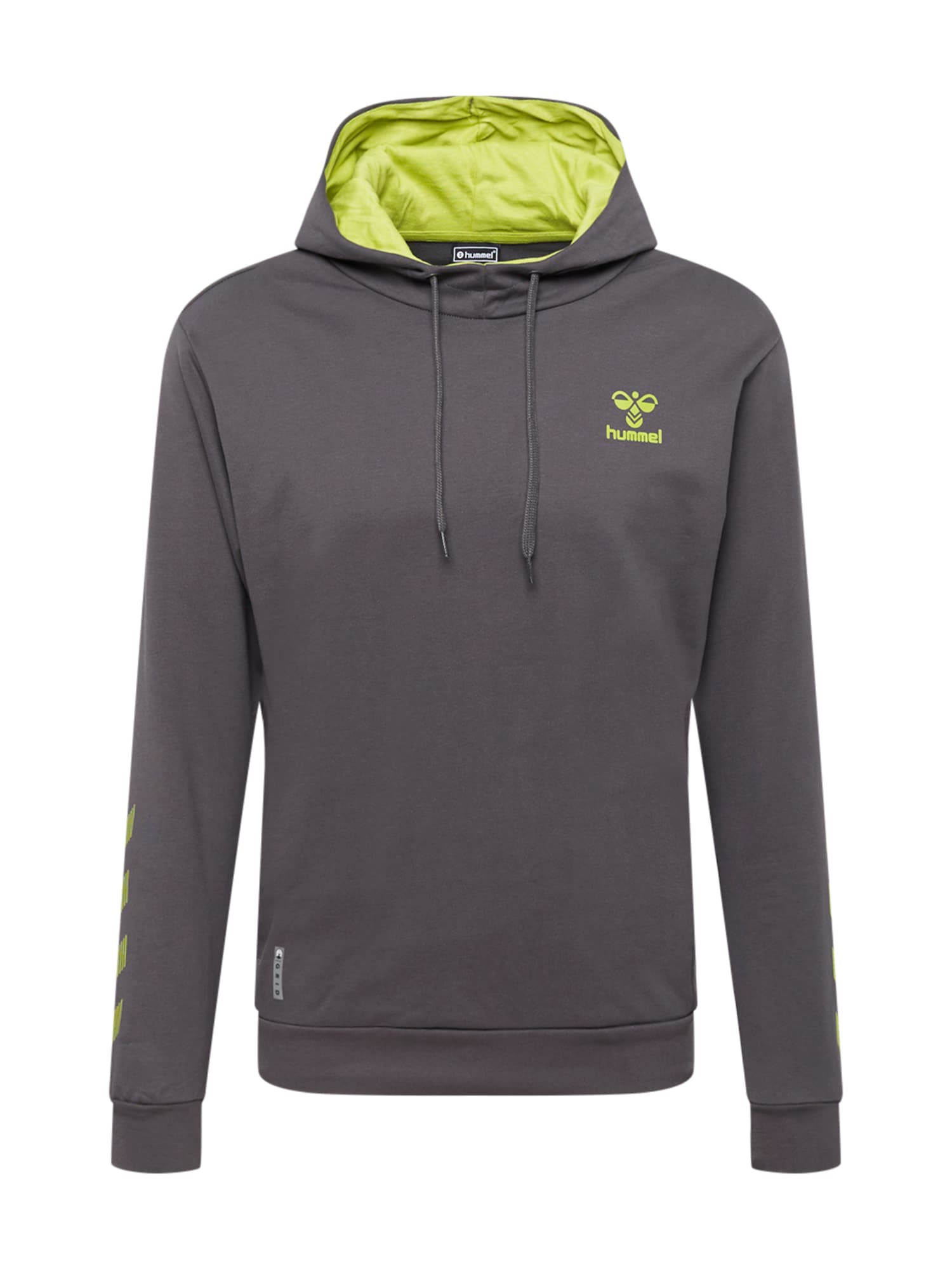 Hummel Športna majica 'OFFGRID'  temno siva / limeta