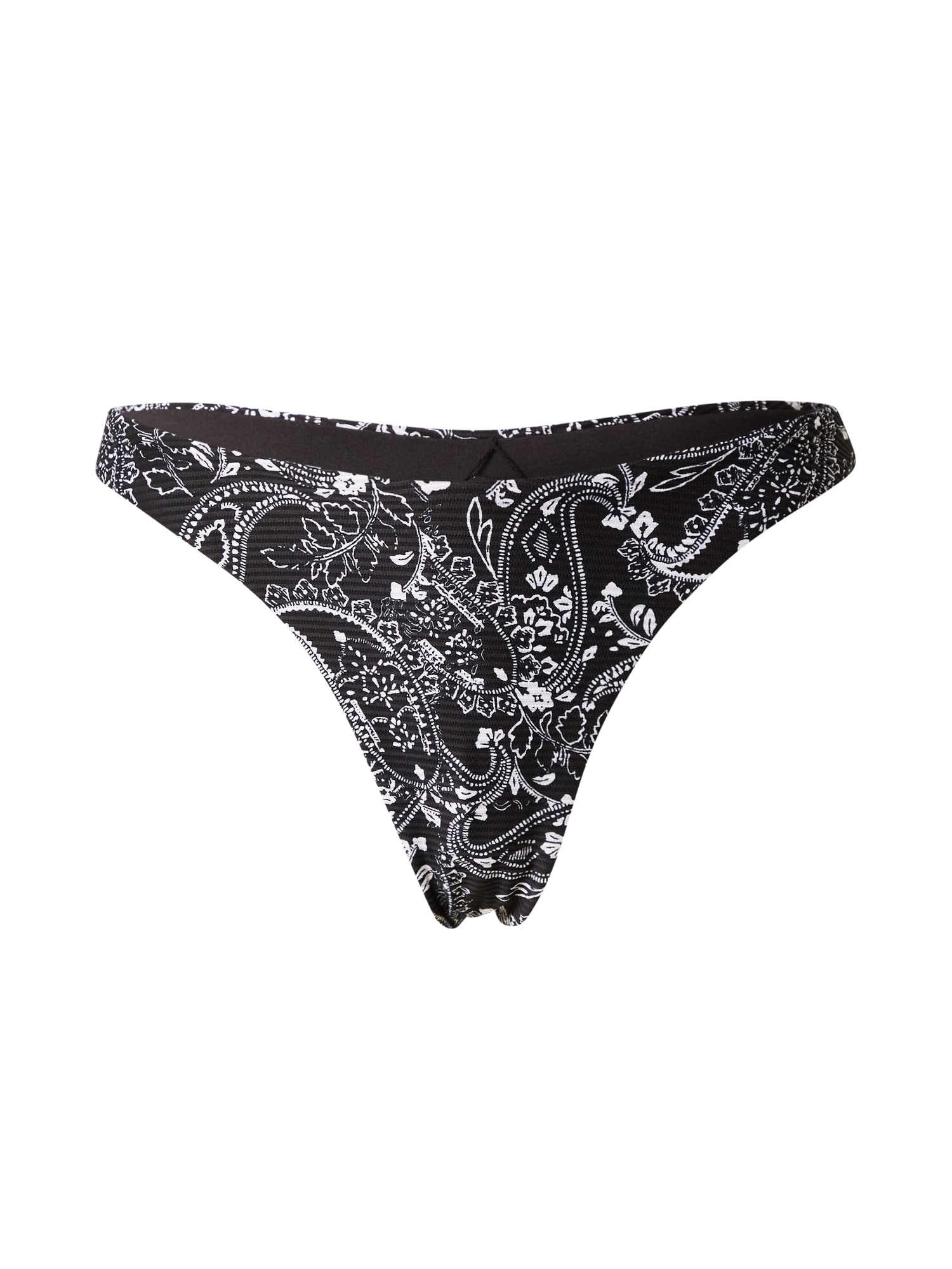 Hunkemöller Bikini hlačke  črna / bela