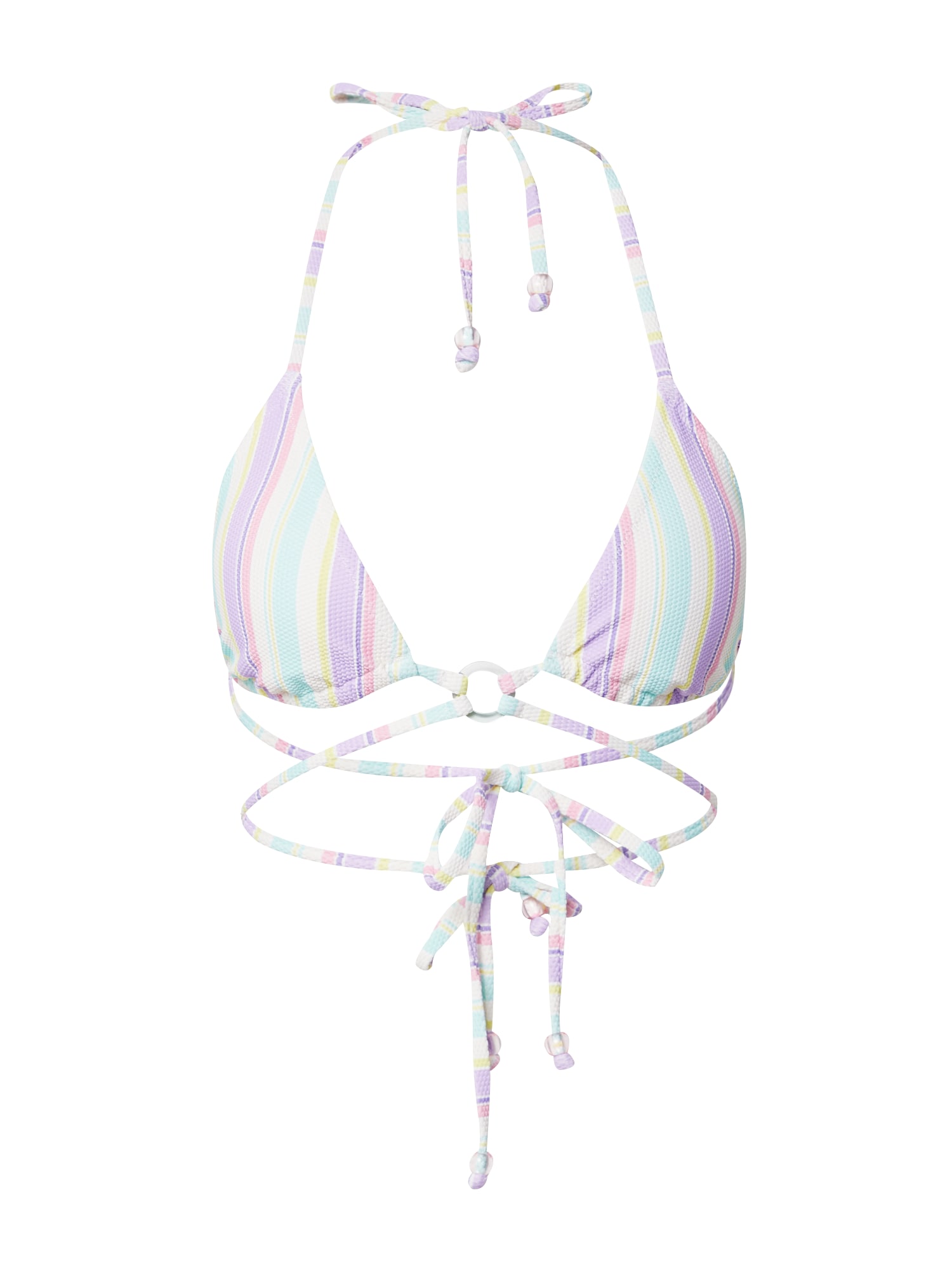 Hunkemöller Bikini zgornji del 'Tahiti'  turkizna / apno / svetlo lila / bela