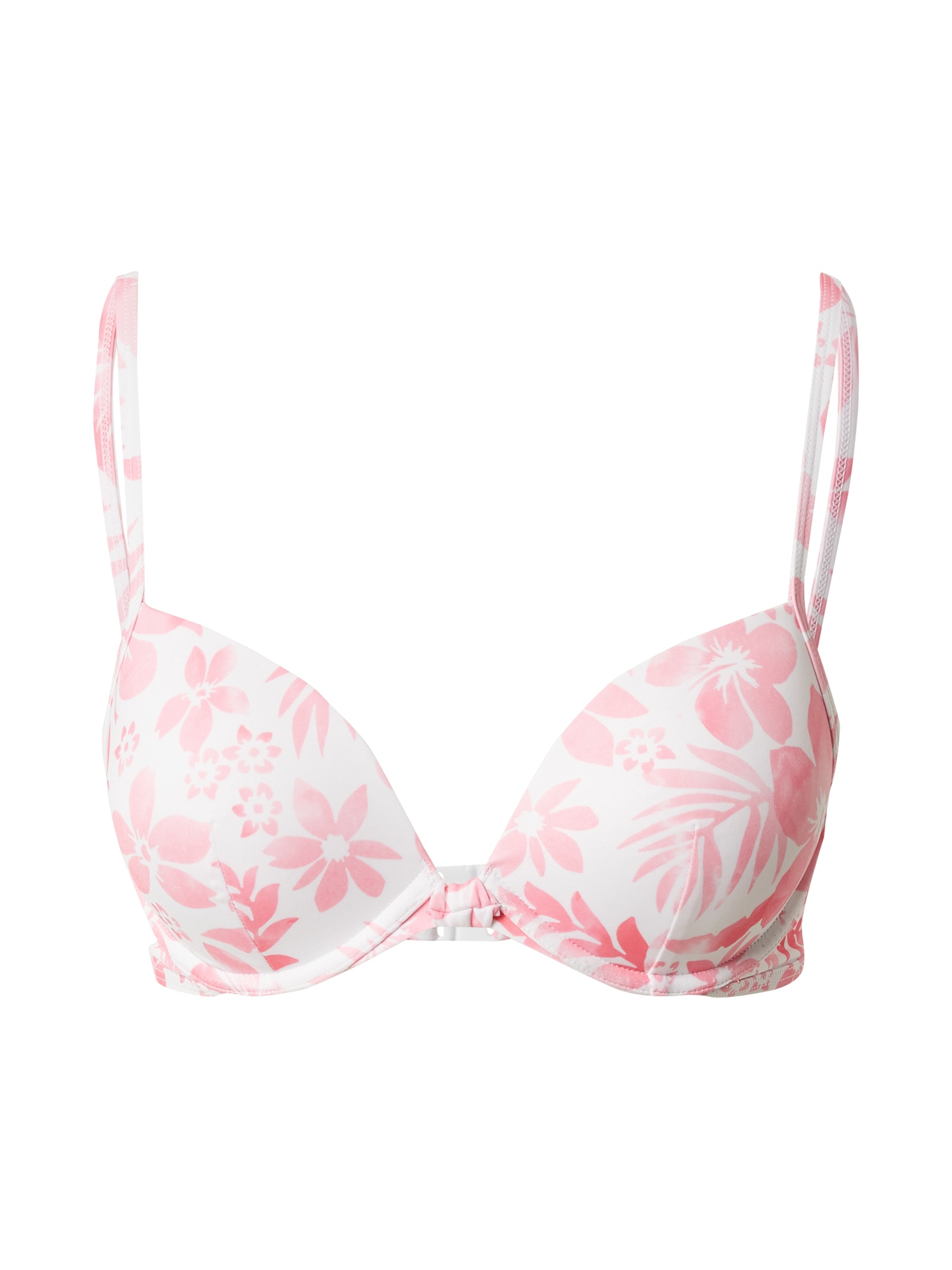 Hunkemöller Bikini zgornji del  svetlo roza / bela