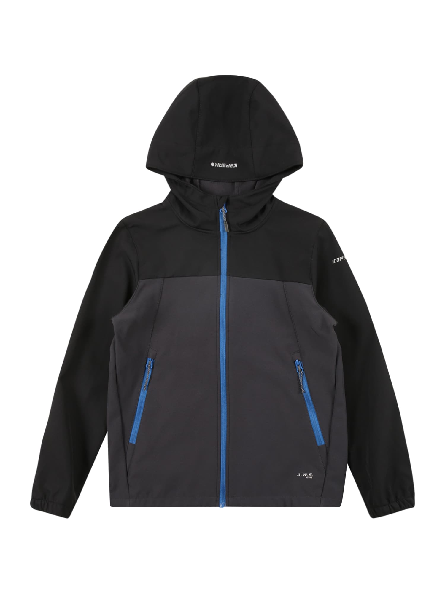 ICEPEAK Zunanja jakna 'ICEPEAK KONAN JR'  svetlo modra / antracit / črna