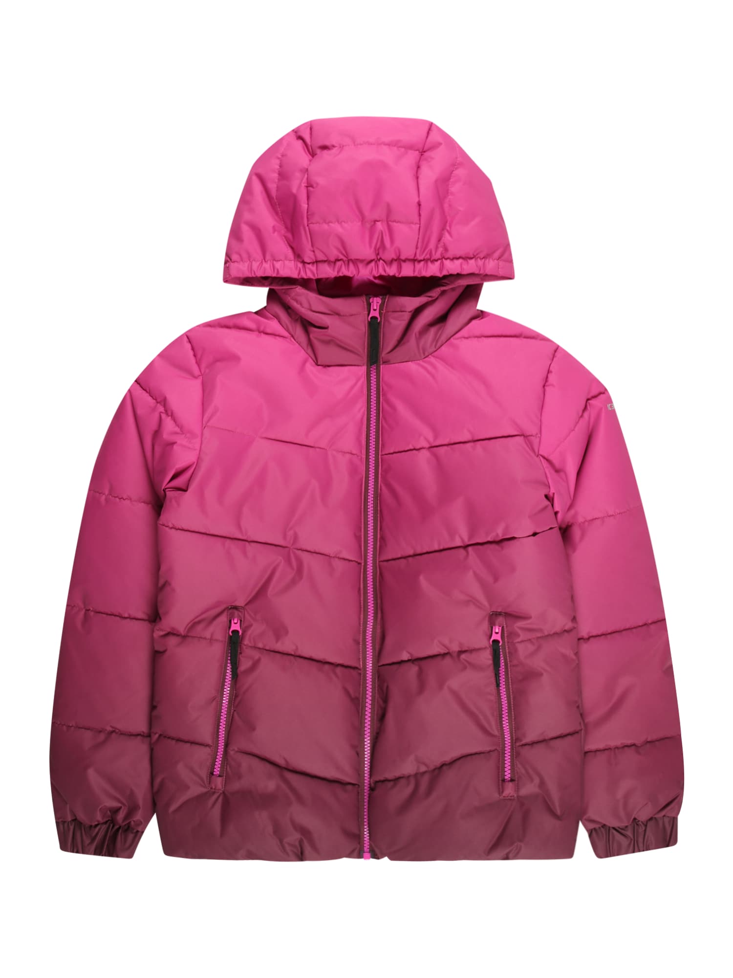 ICEPEAK Zunanja jakna 'PIQEON'  svetlo siva / staro roza / temno roza