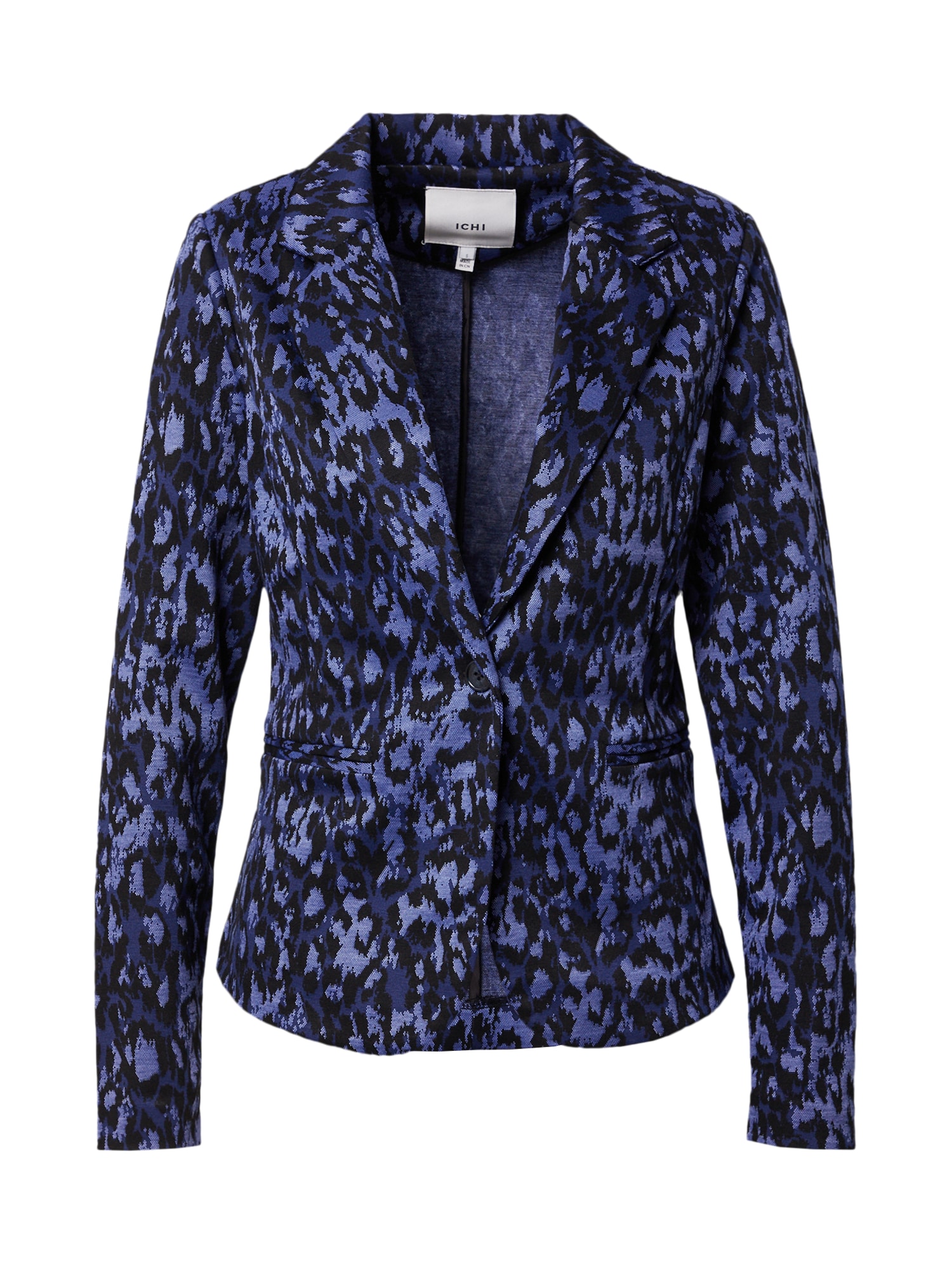 ICHI Blazer 'Kate Cameleon'  indigo / svetlo modra / črna