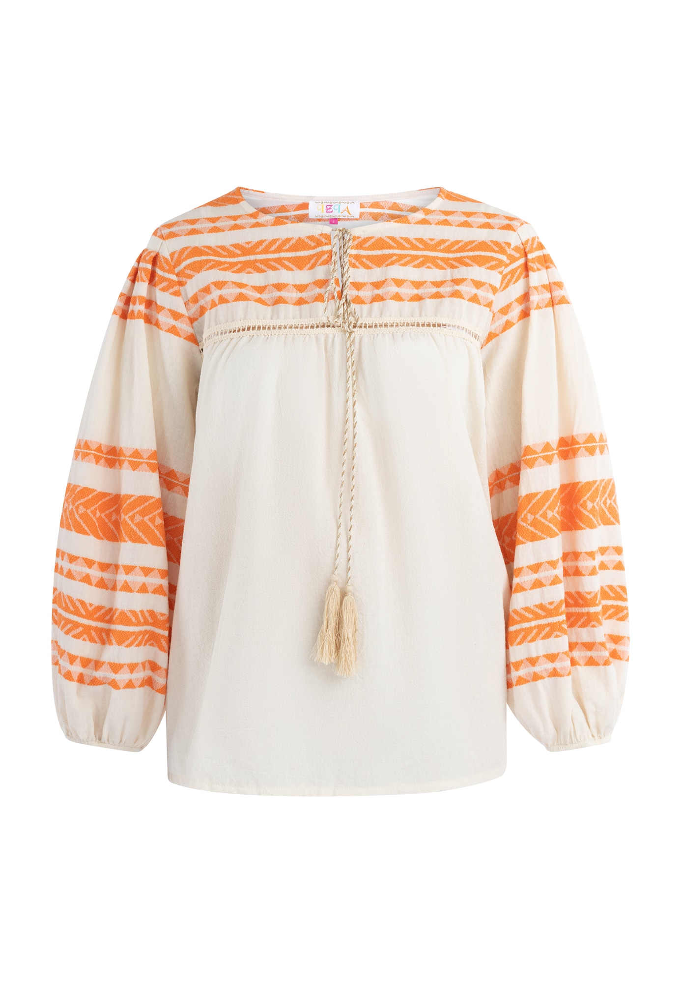 IZIA Bluza  zlata / oranžna / naravno bela