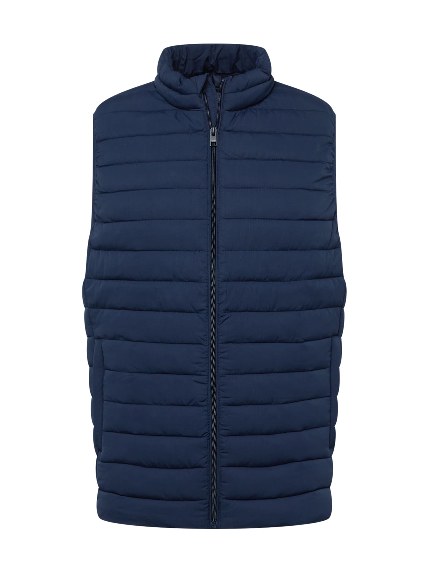 JACK & JONES Brezrokavnik  mornarska