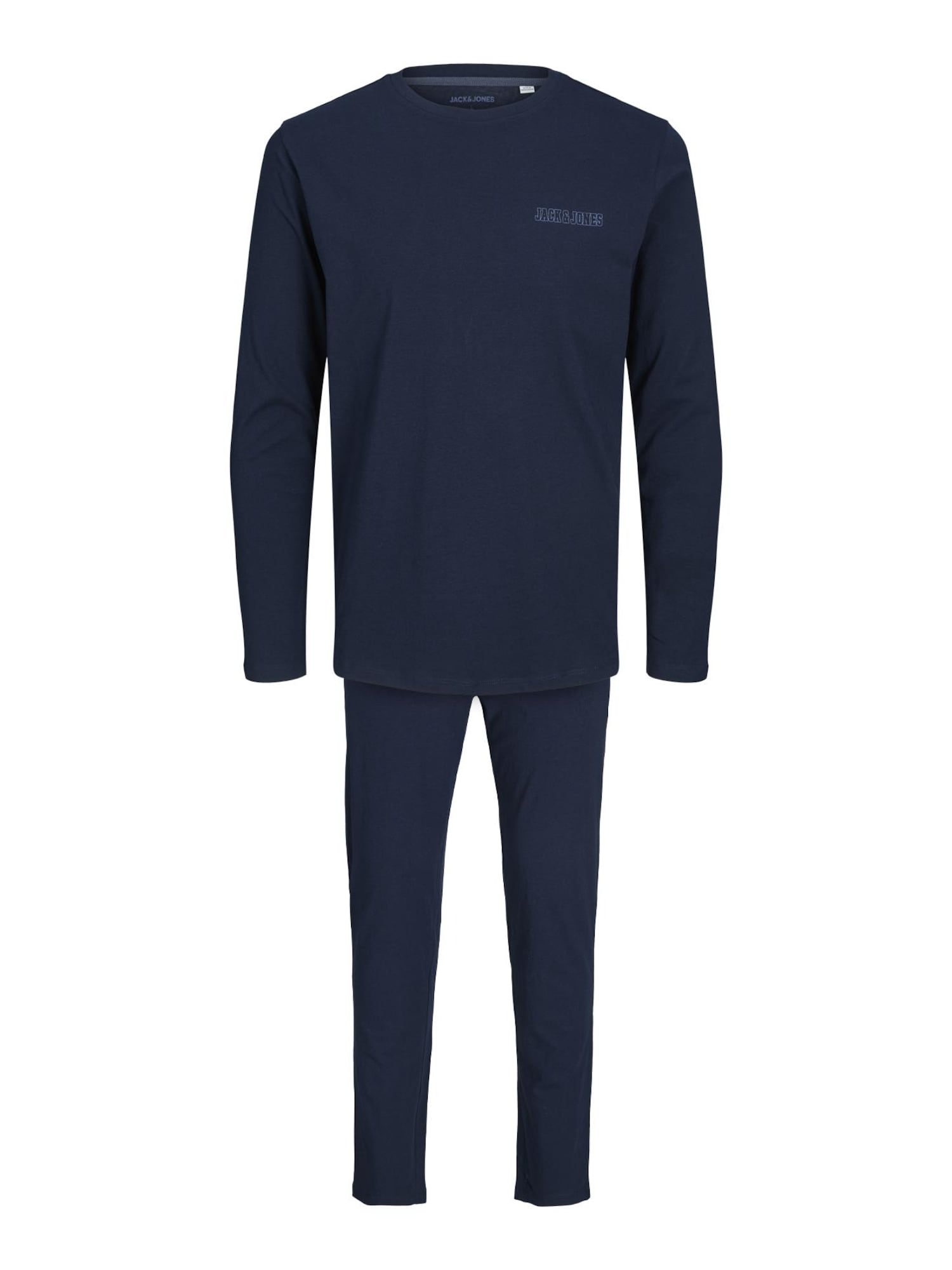 JACK & JONES Dolga pižama 'Axel'  mornarska
