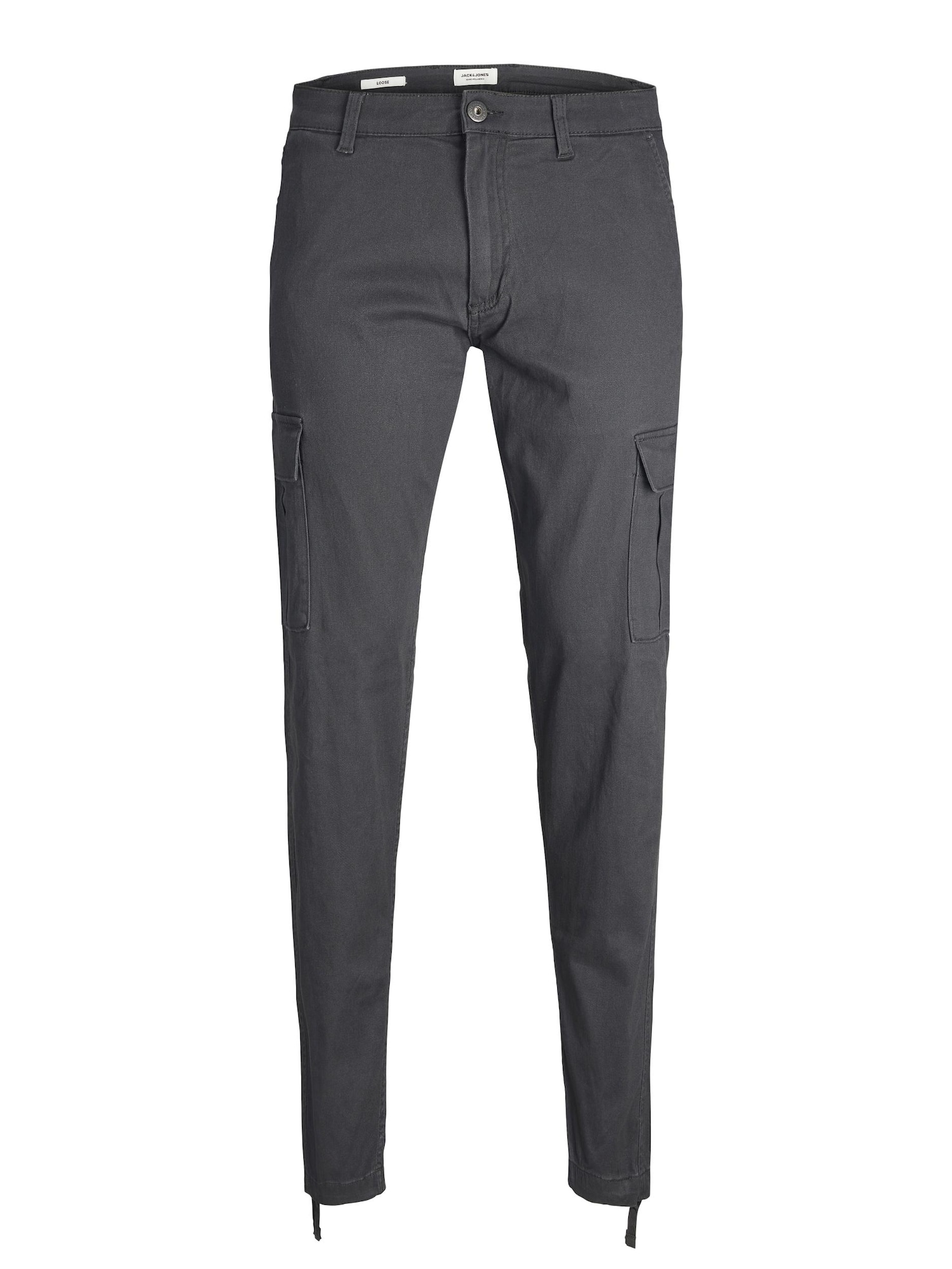JACK & JONES Kargo hlače 'Kane Benny'  bazaltno siva