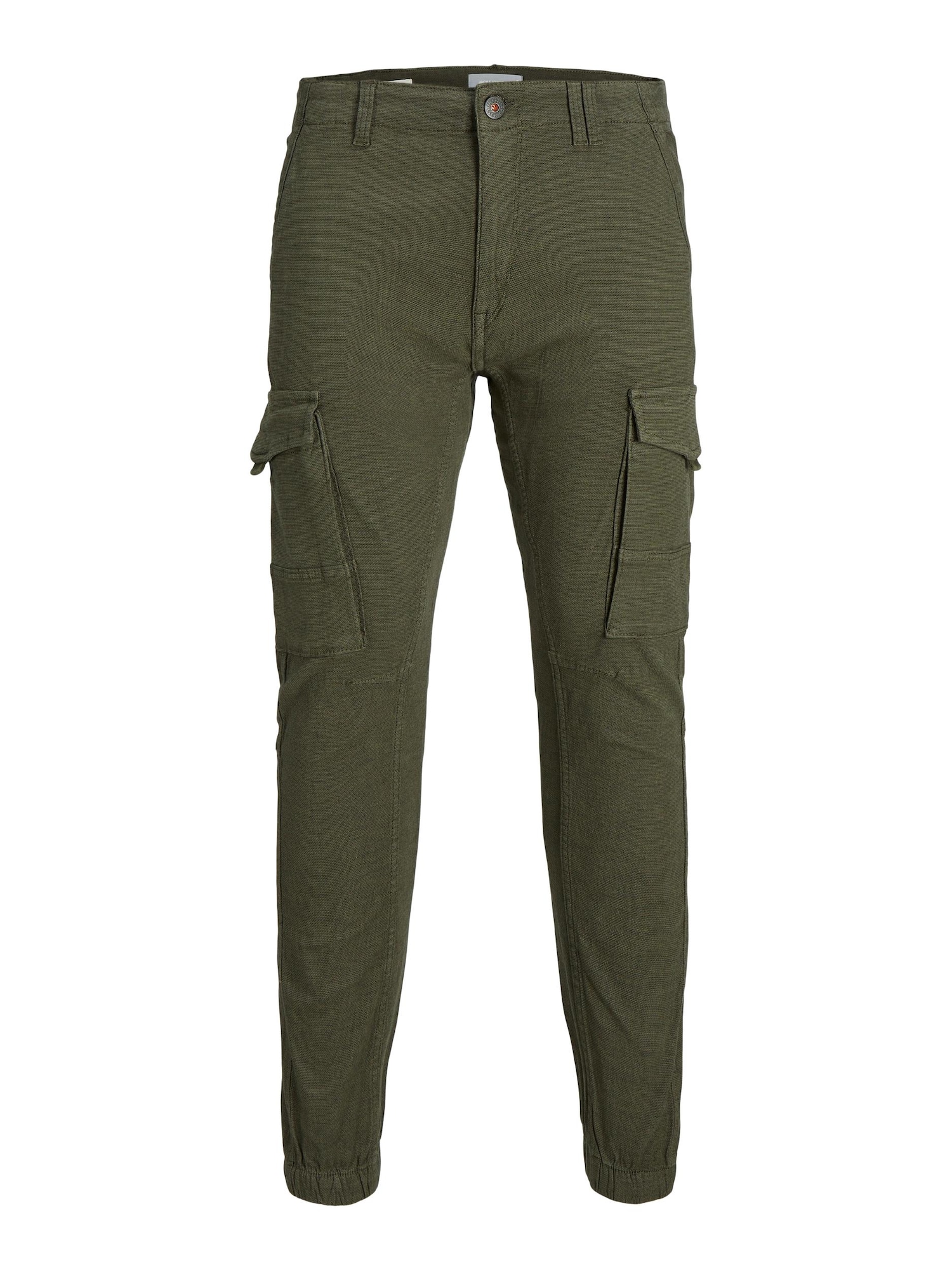 JACK & JONES Kargo hlače 'PAUL'  oliva