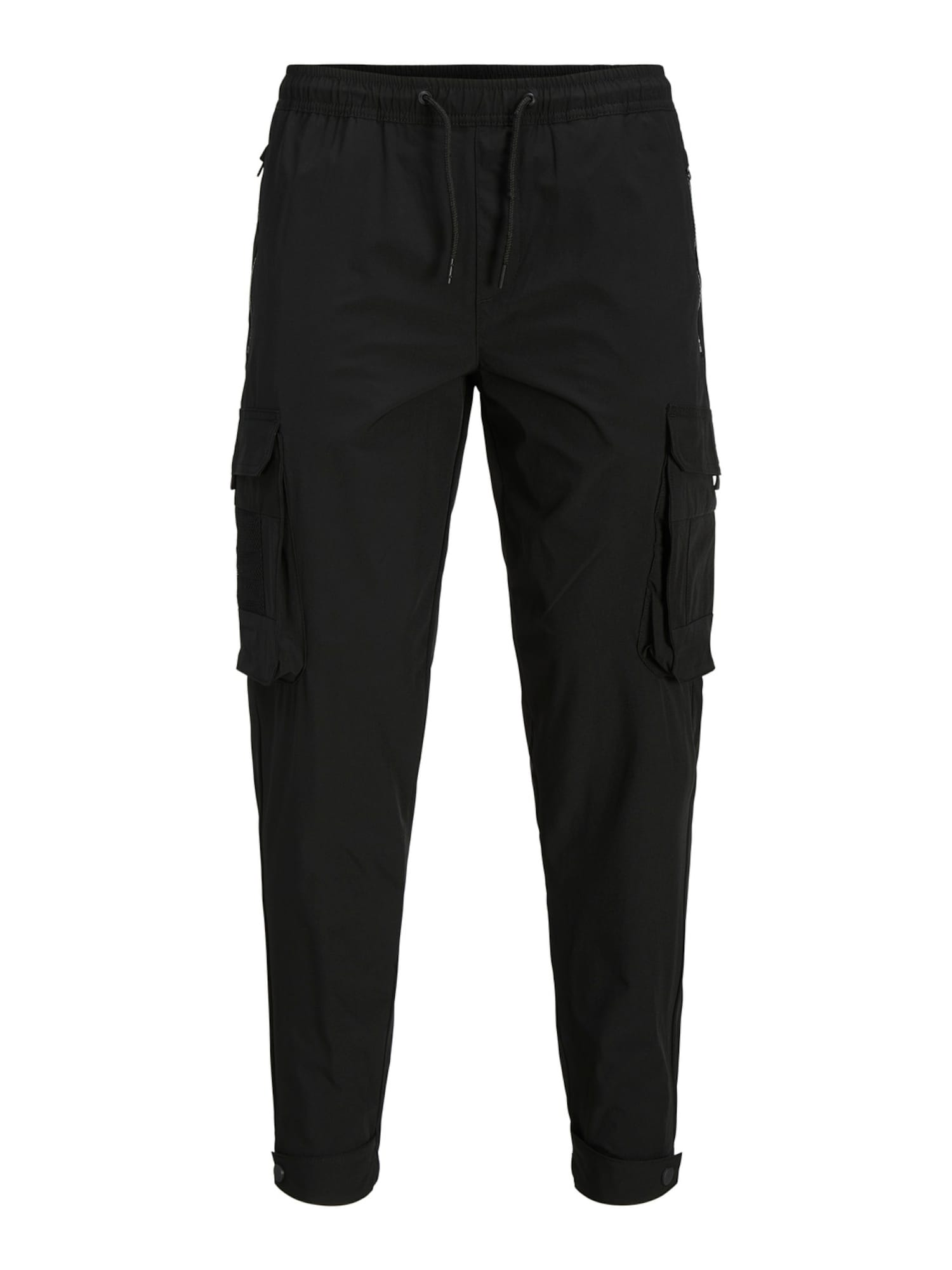 JACK & JONES Kargo hlače 'Stace'  črna