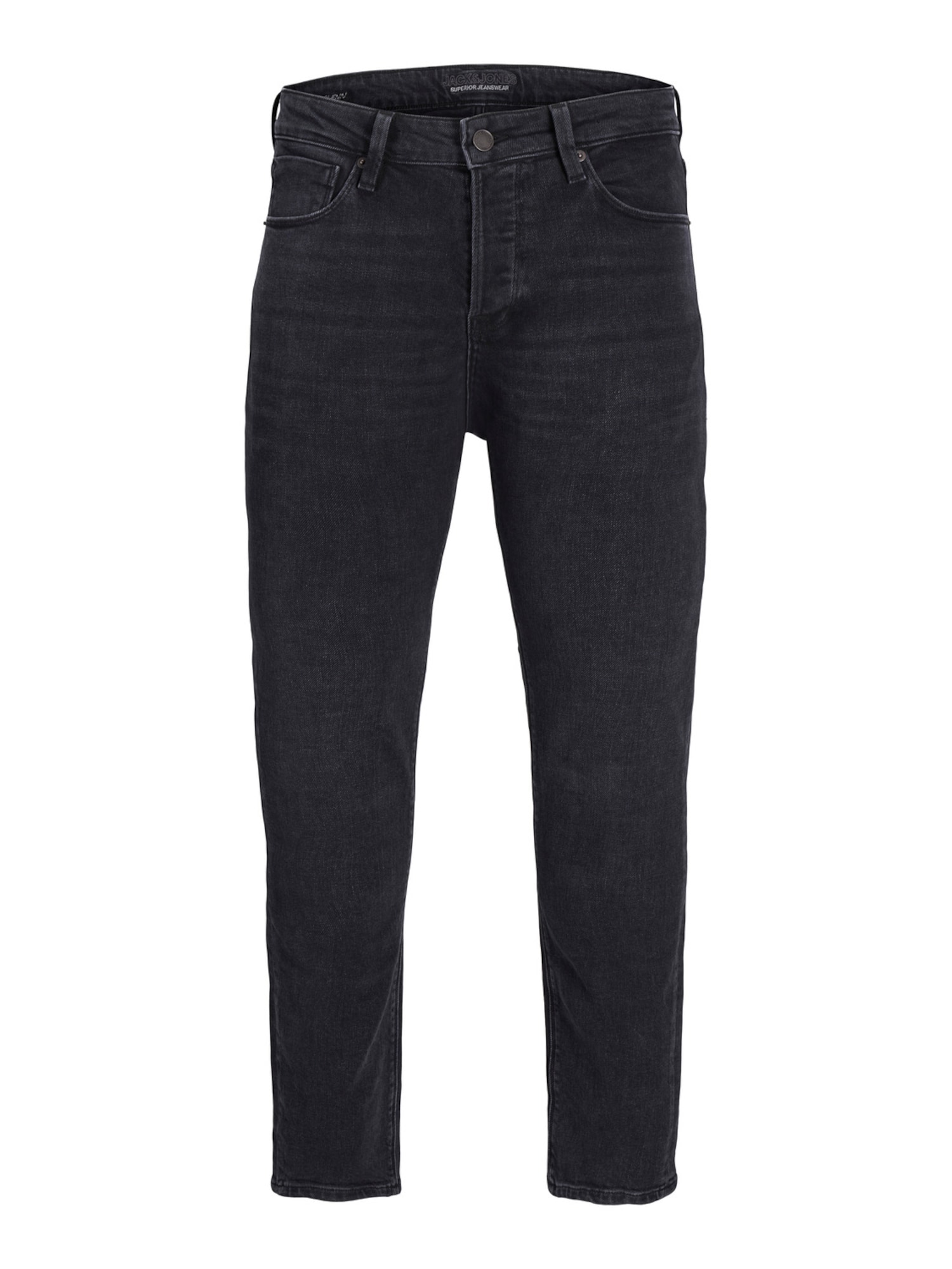 JACK & JONES Kavbojke 'Tim Franklin'  črn denim