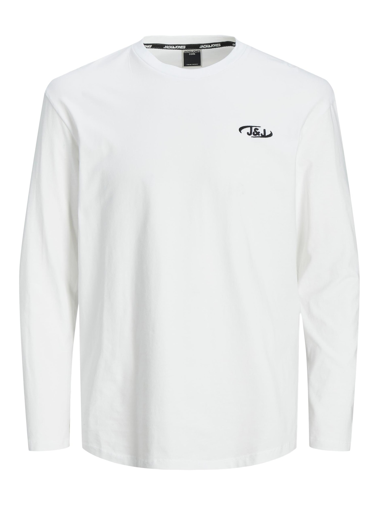 JACK & JONES Majica 'Air'  črna / bela