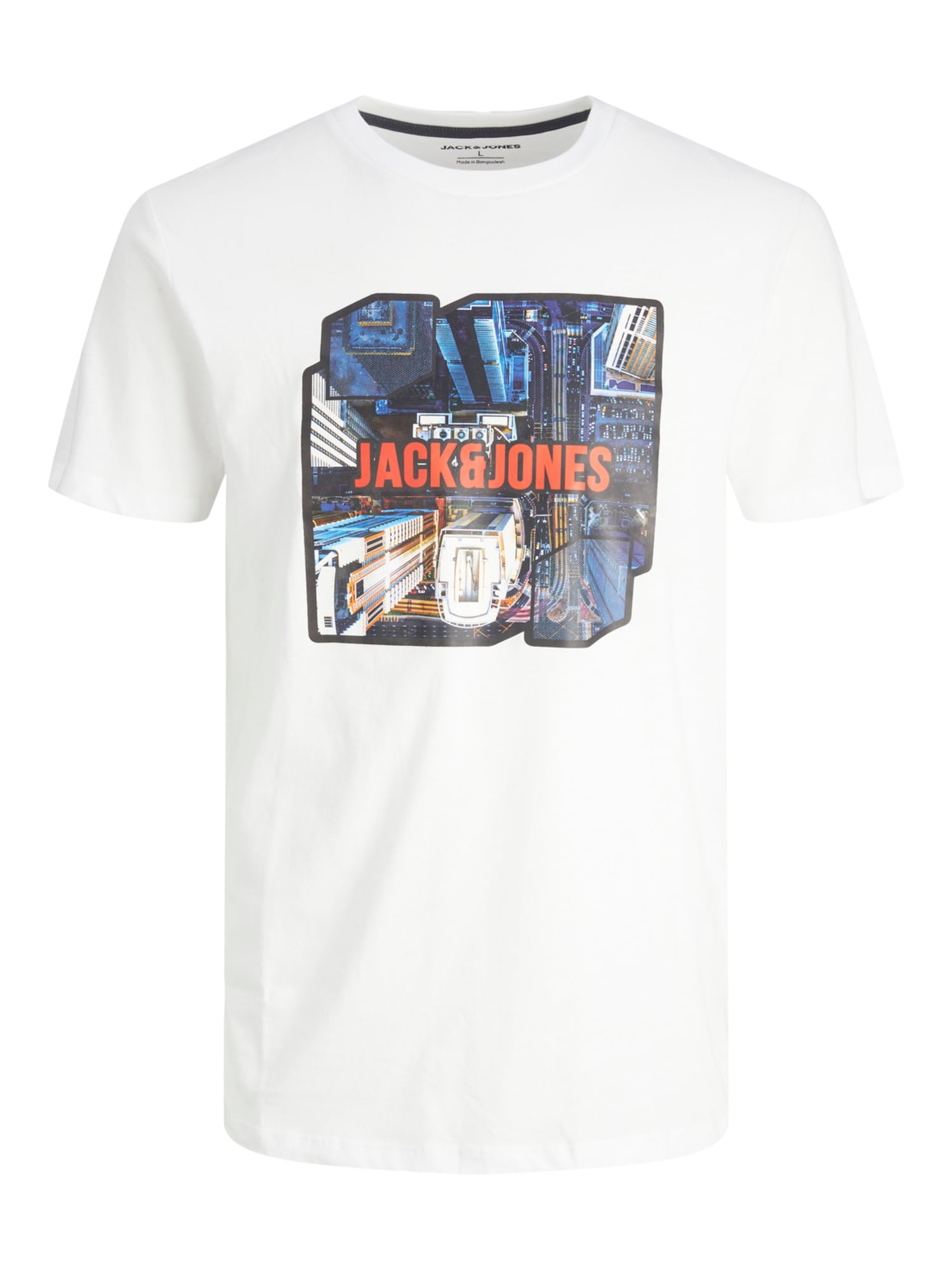 JACK & JONES Majica 'Club'  mešane barve / bela