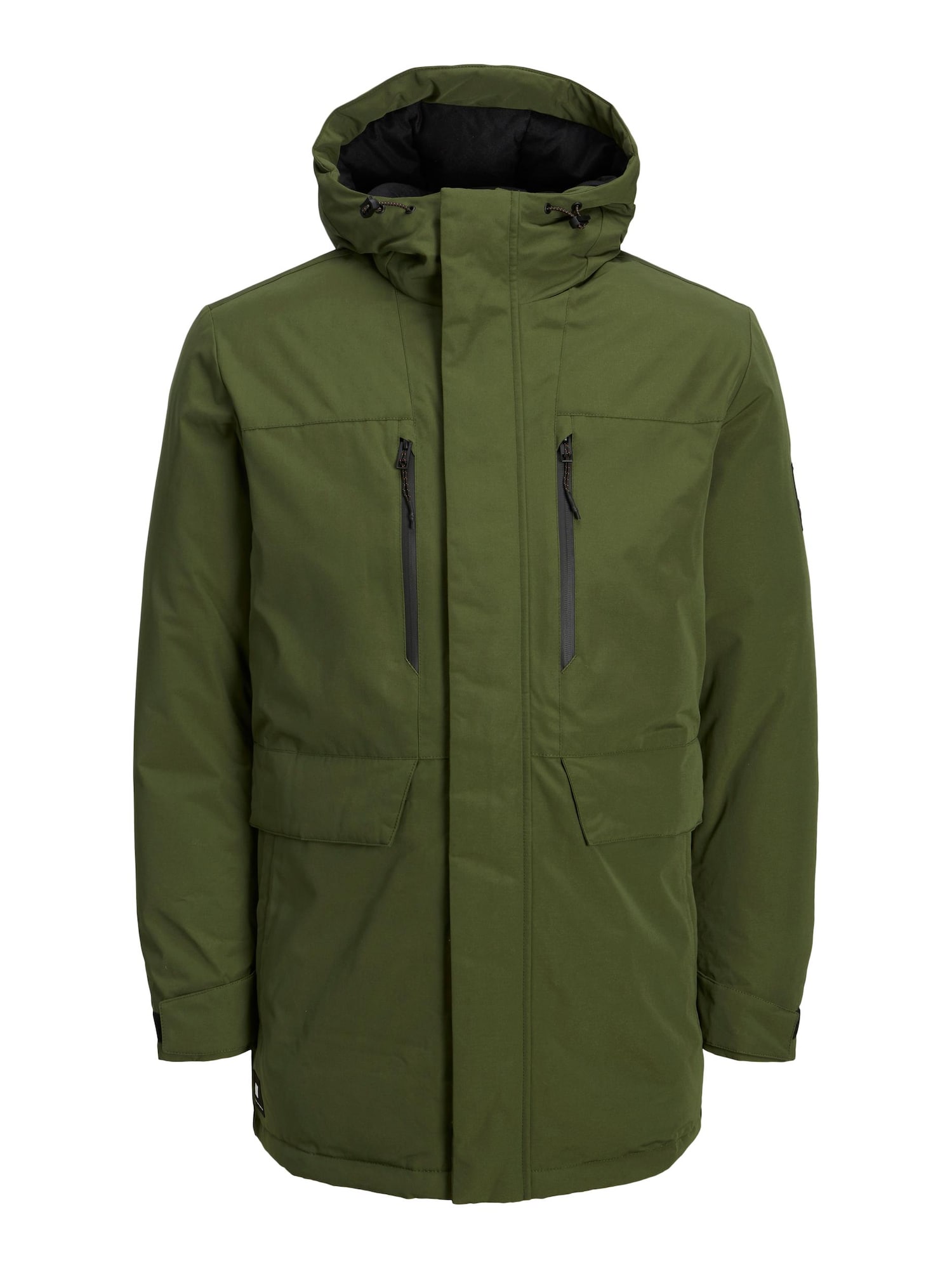 JACK & JONES Prehodna jakna 'BACH'  temno zelena