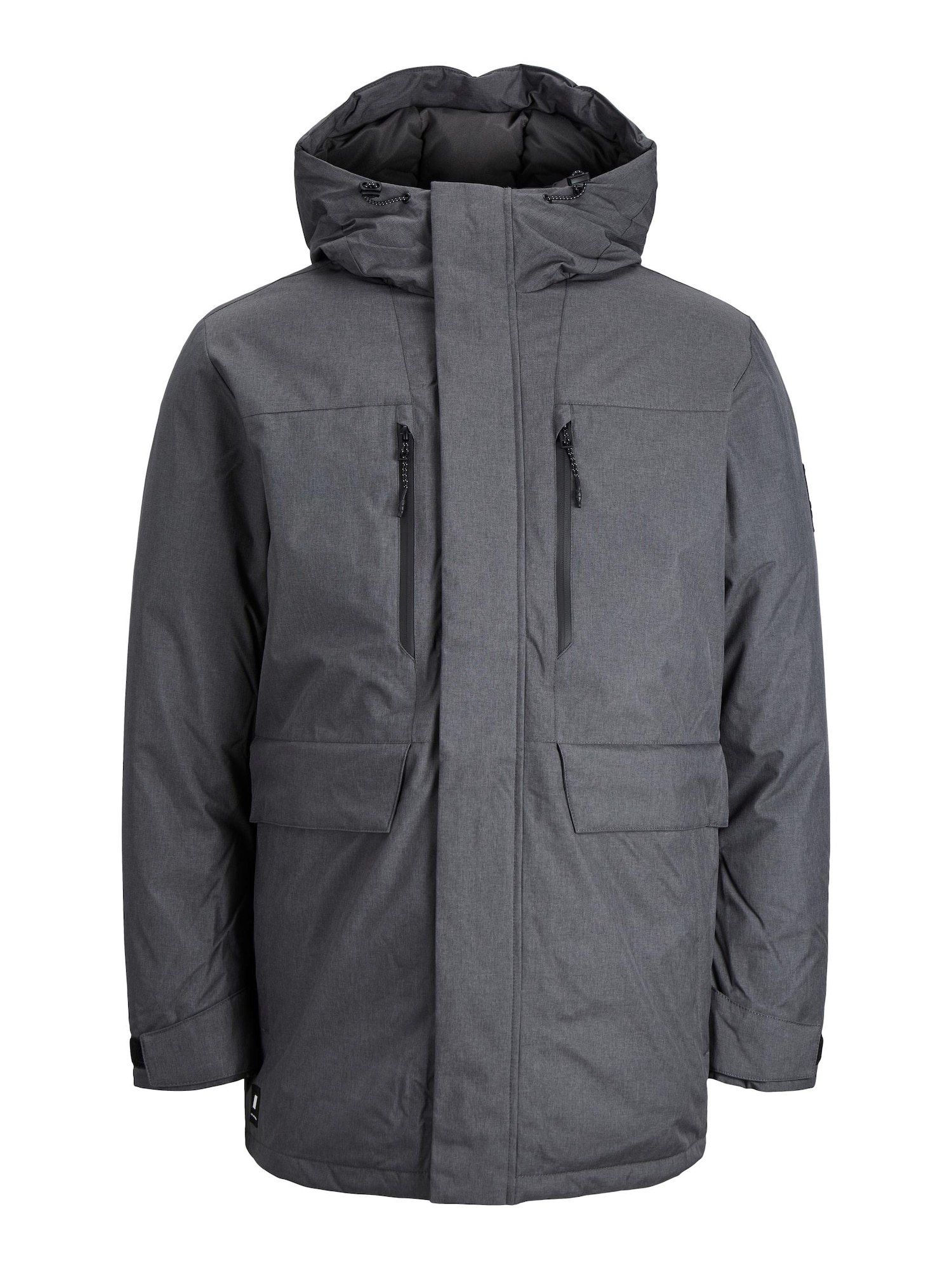 JACK & JONES Prehodna jakna 'Bach'  bazaltno siva