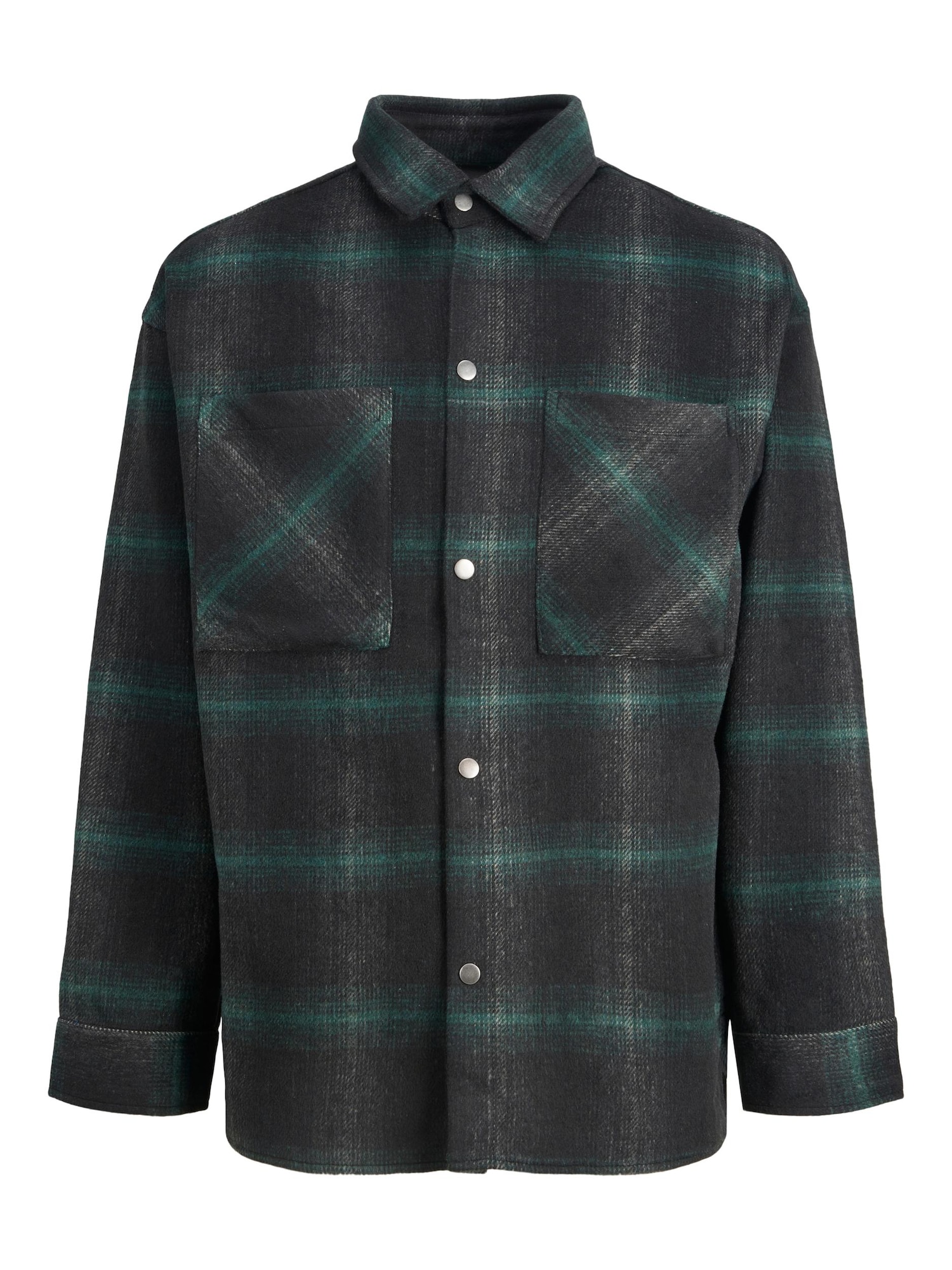 JACK & JONES Prehodna jakna 'Bane'  smaragd / črna