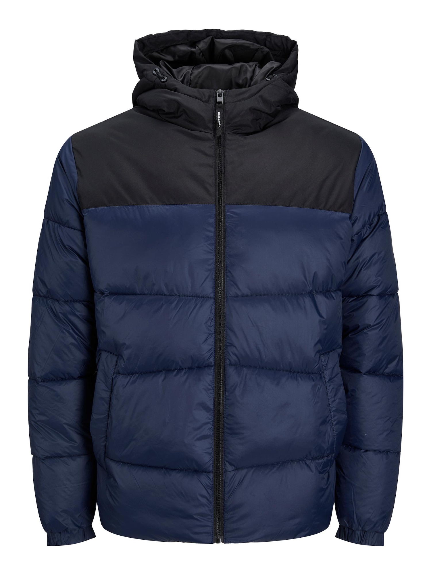 JACK & JONES Prehodna jakna 'Chili'  mornarska / črna