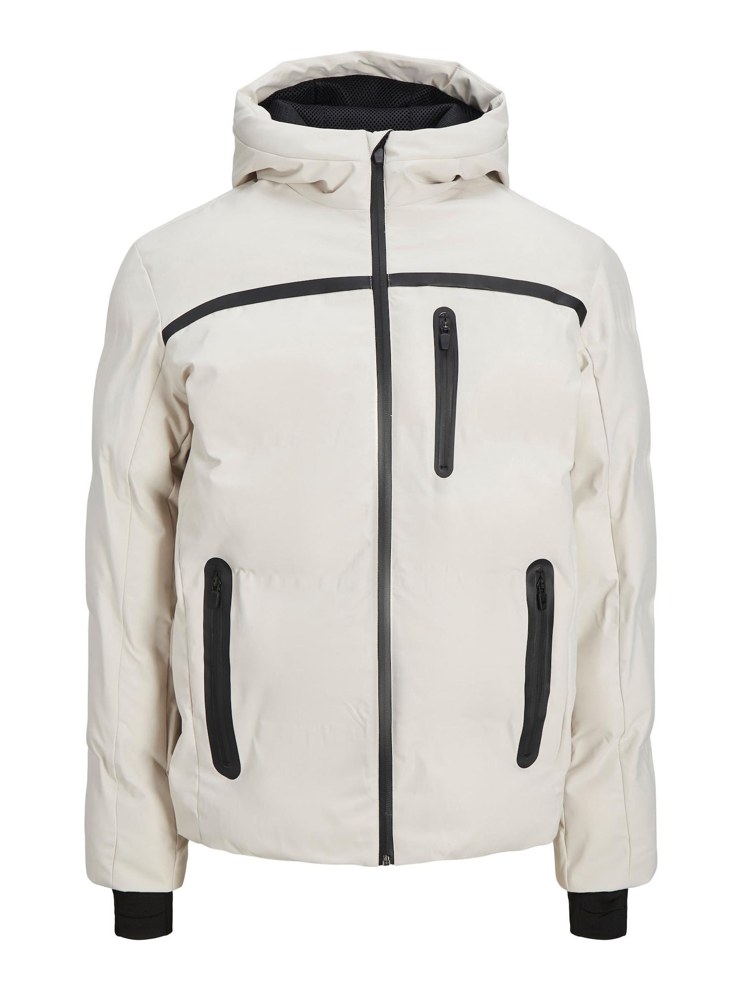 JACK & JONES Prehodna jakna 'HEAT'  bež / črna