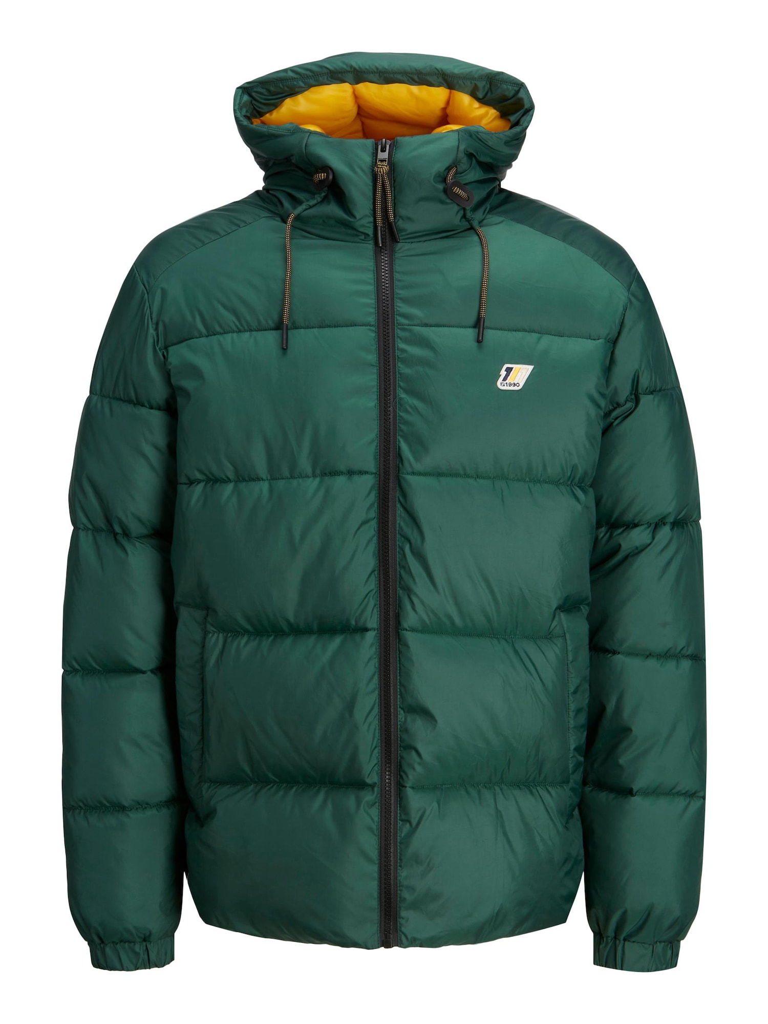 JACK & JONES Prehodna jakna 'Slope'  zelena / mešane barve