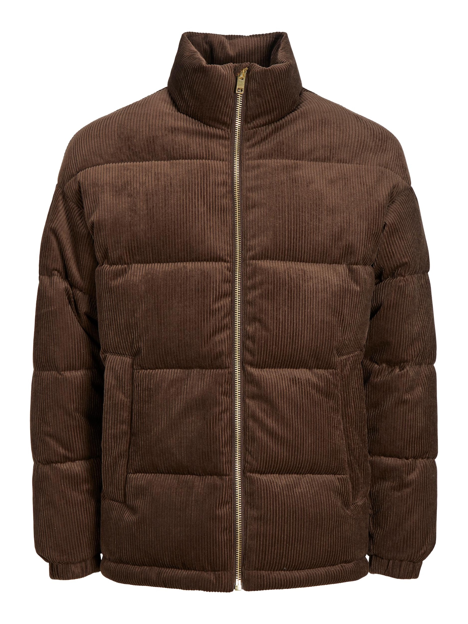 JACK & JONES Prehodna jakna 'WOODSIDE'  temno rjava