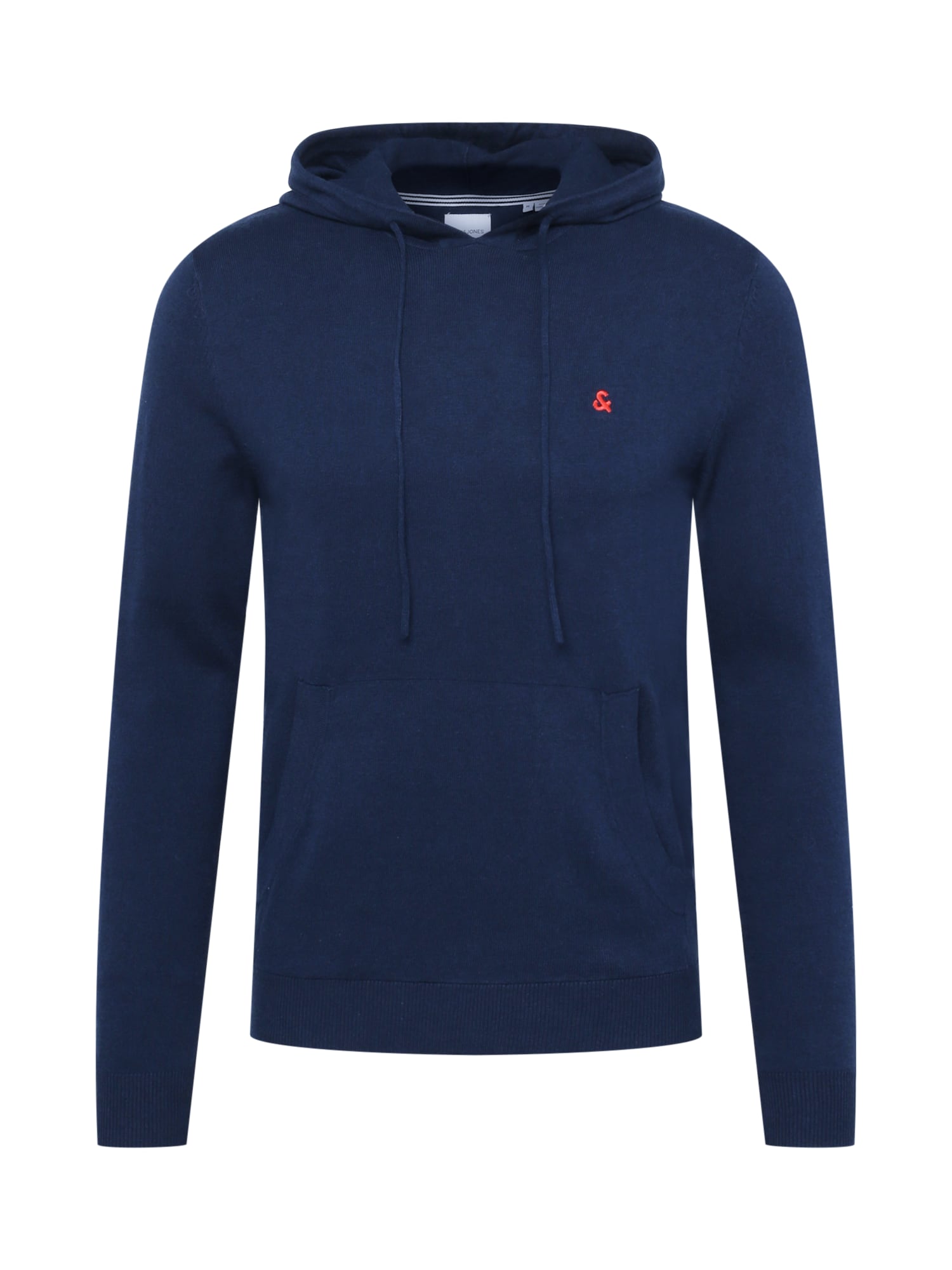 JACK & JONES Pulover 'MIL'  mornarska / rdeča