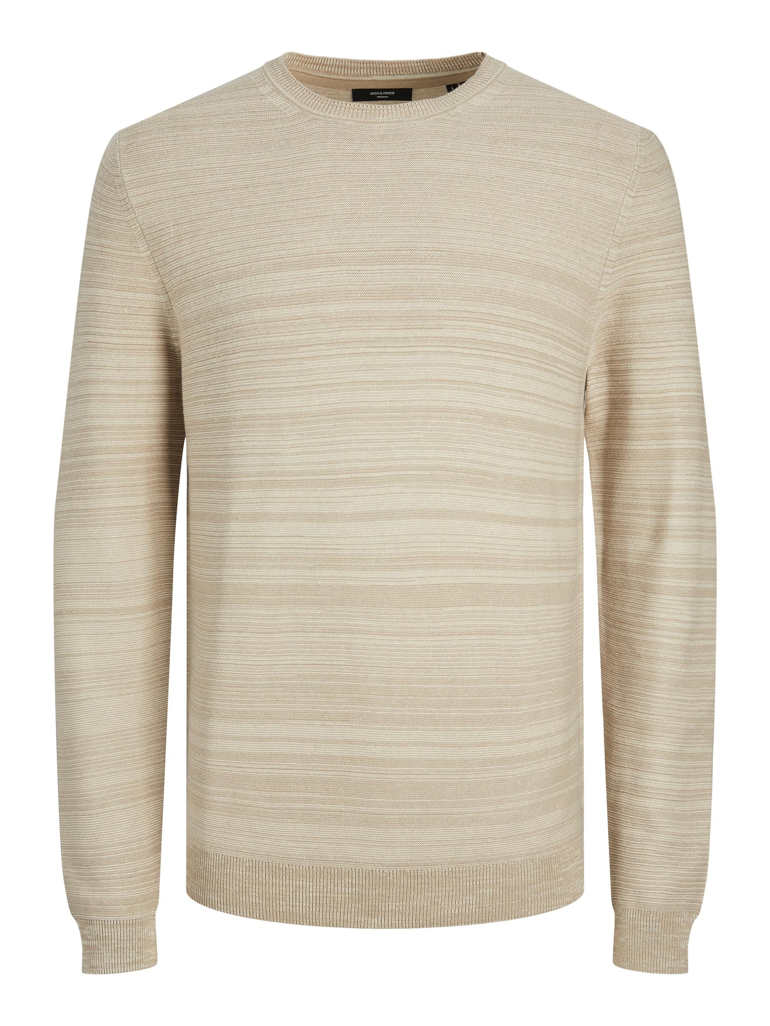 JACK & JONES Pulover 'Sal'  bež / svetlo bež
