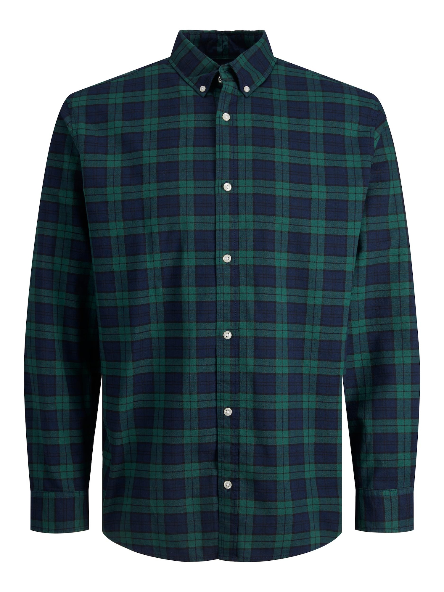 JACK & JONES Srajca 'Carl'  mornarska / zelena