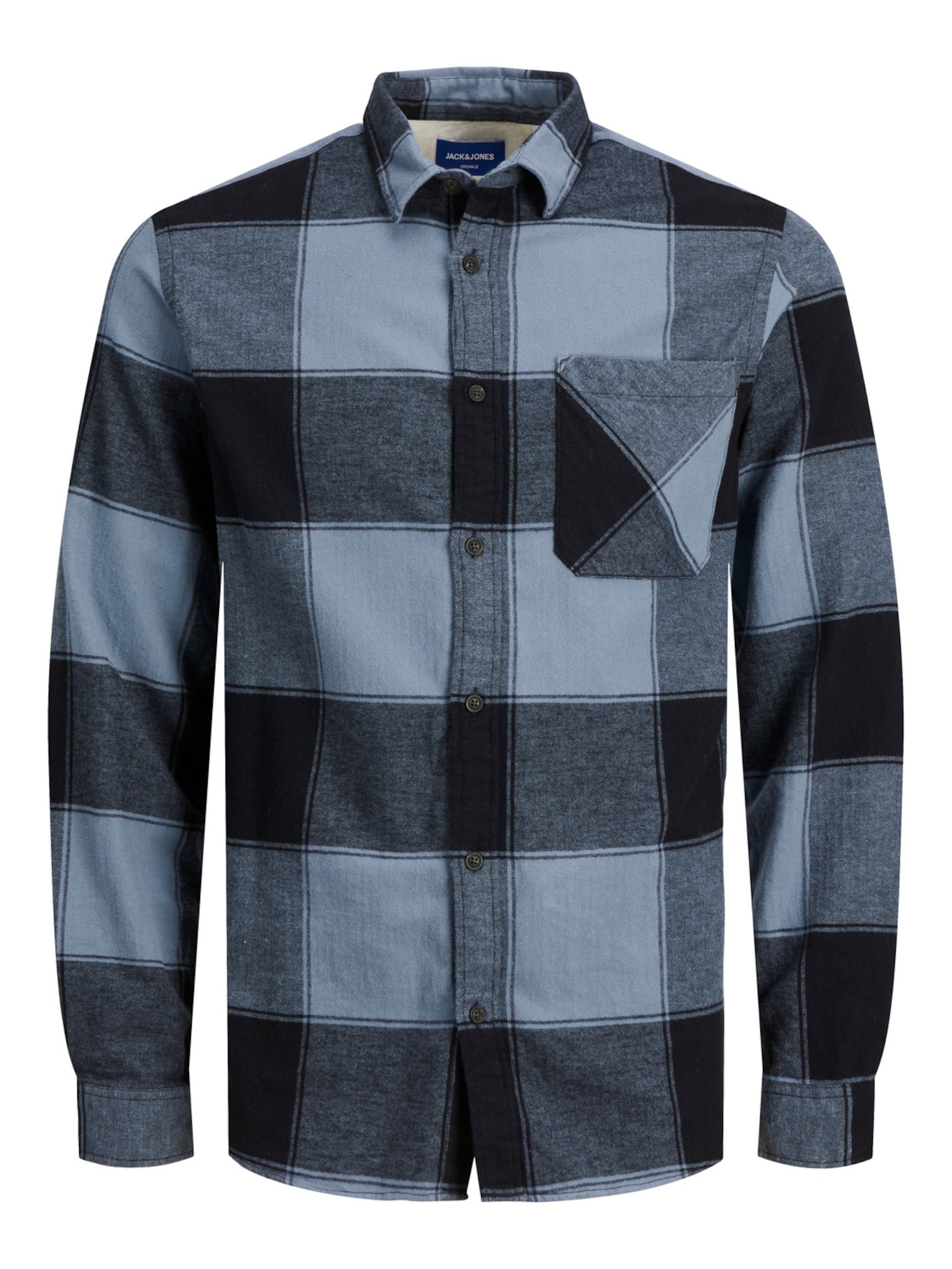 JACK & JONES Srajca 'Owen'  mornarska / dimno modra