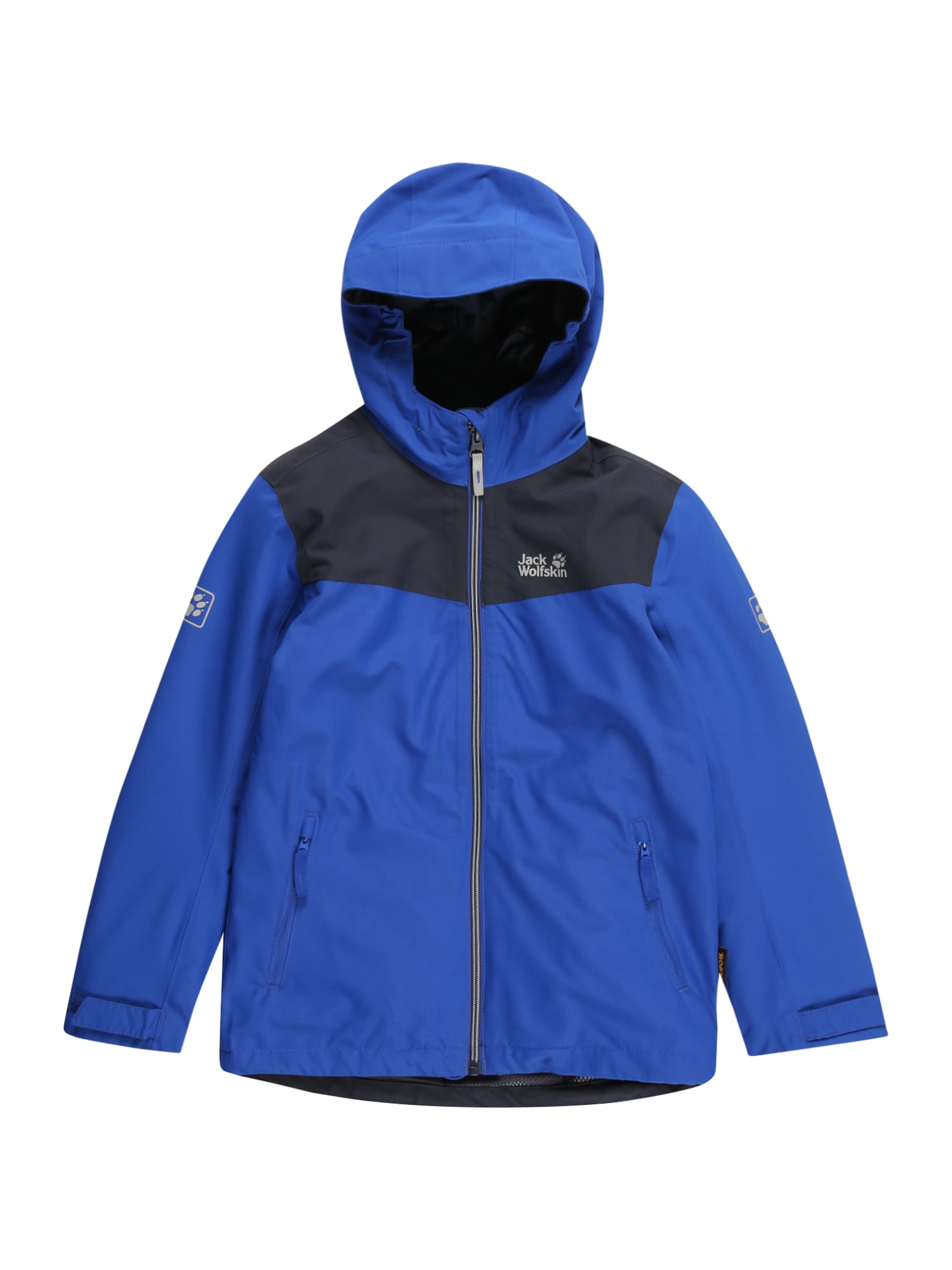 JACK WOLFSKIN Zunanja jakna 'Snowfrost'  modra / nočno modra / bela