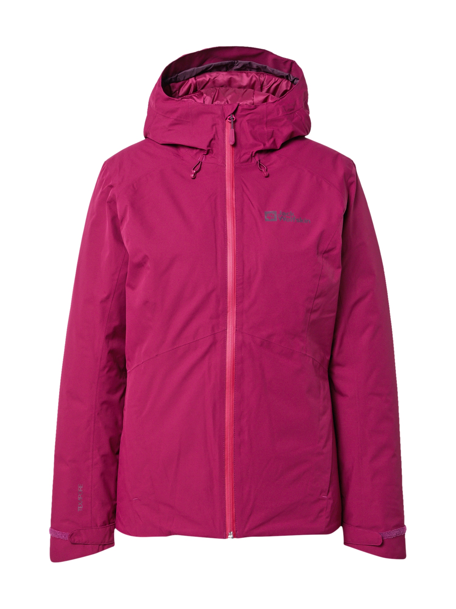 JACK WOLFSKIN Zunanja jakna  antracit / jagoda