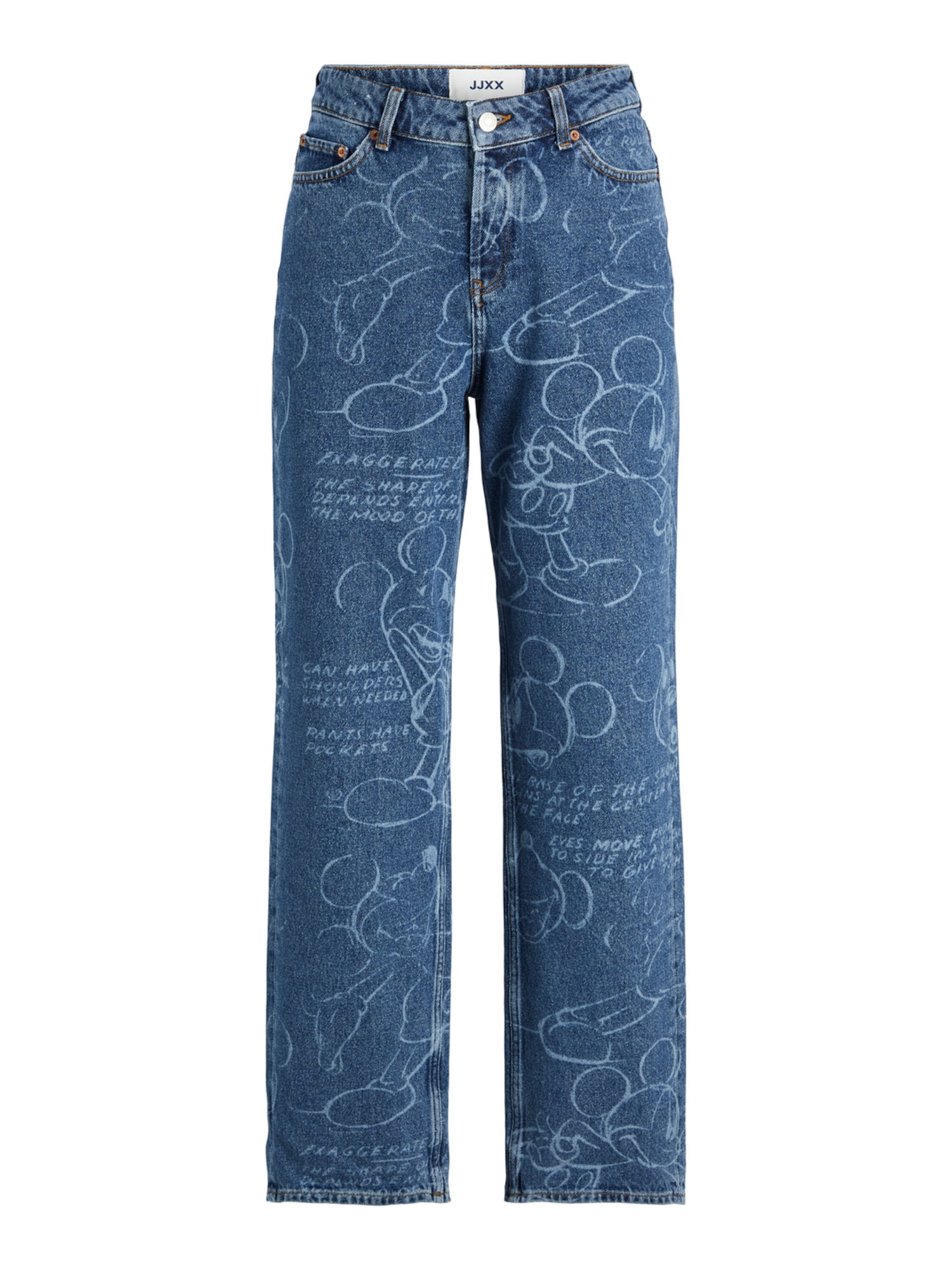 JJXX Kavbojke 'Mickey'  moder denim / svetlo modra