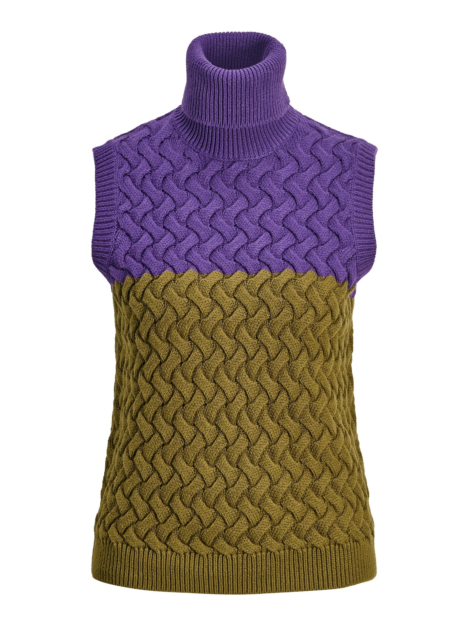 JJXX Pulover  oliva / neonsko lila