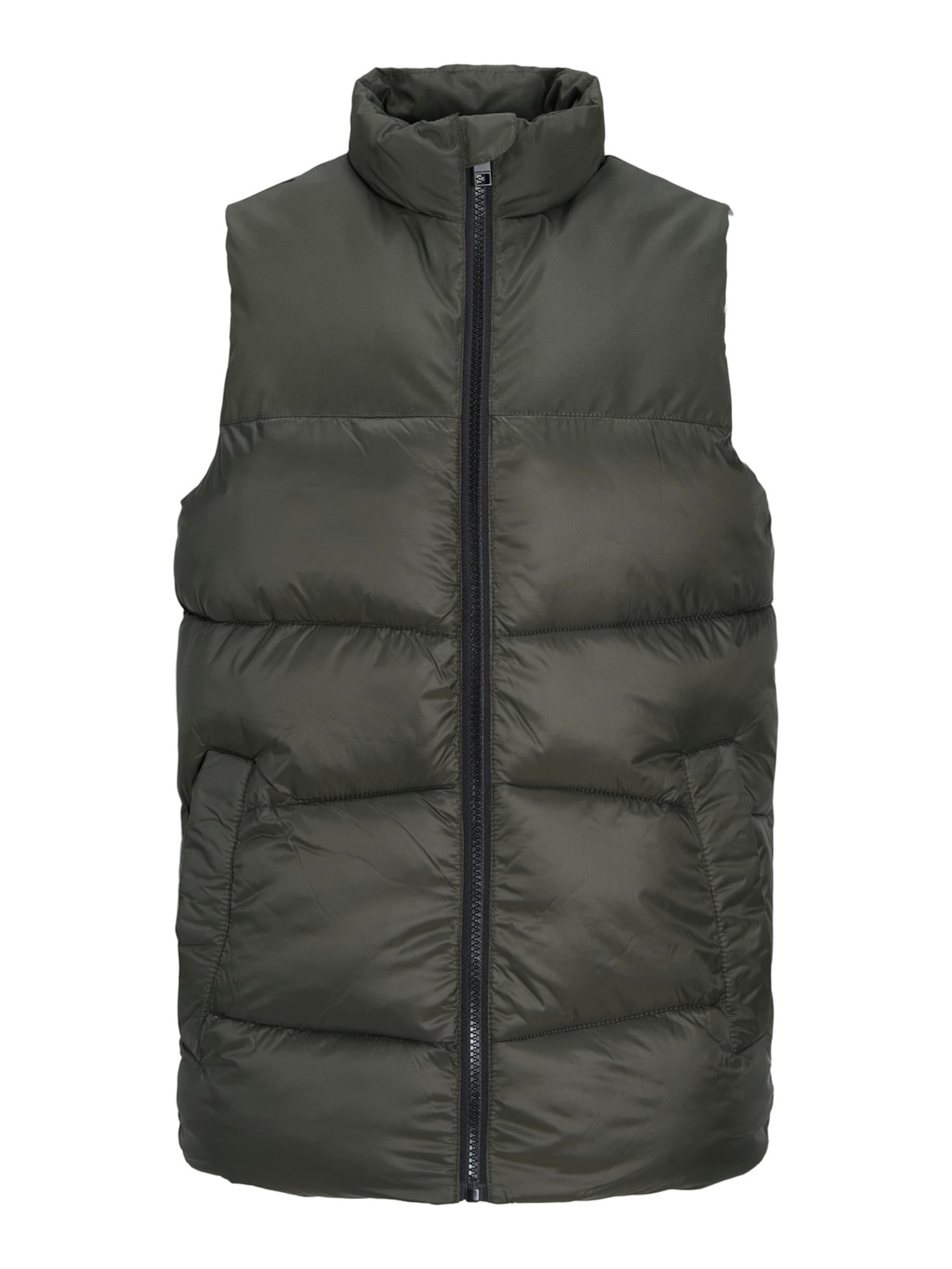 Jack & Jones Junior Brezrokavnik  temno zelena