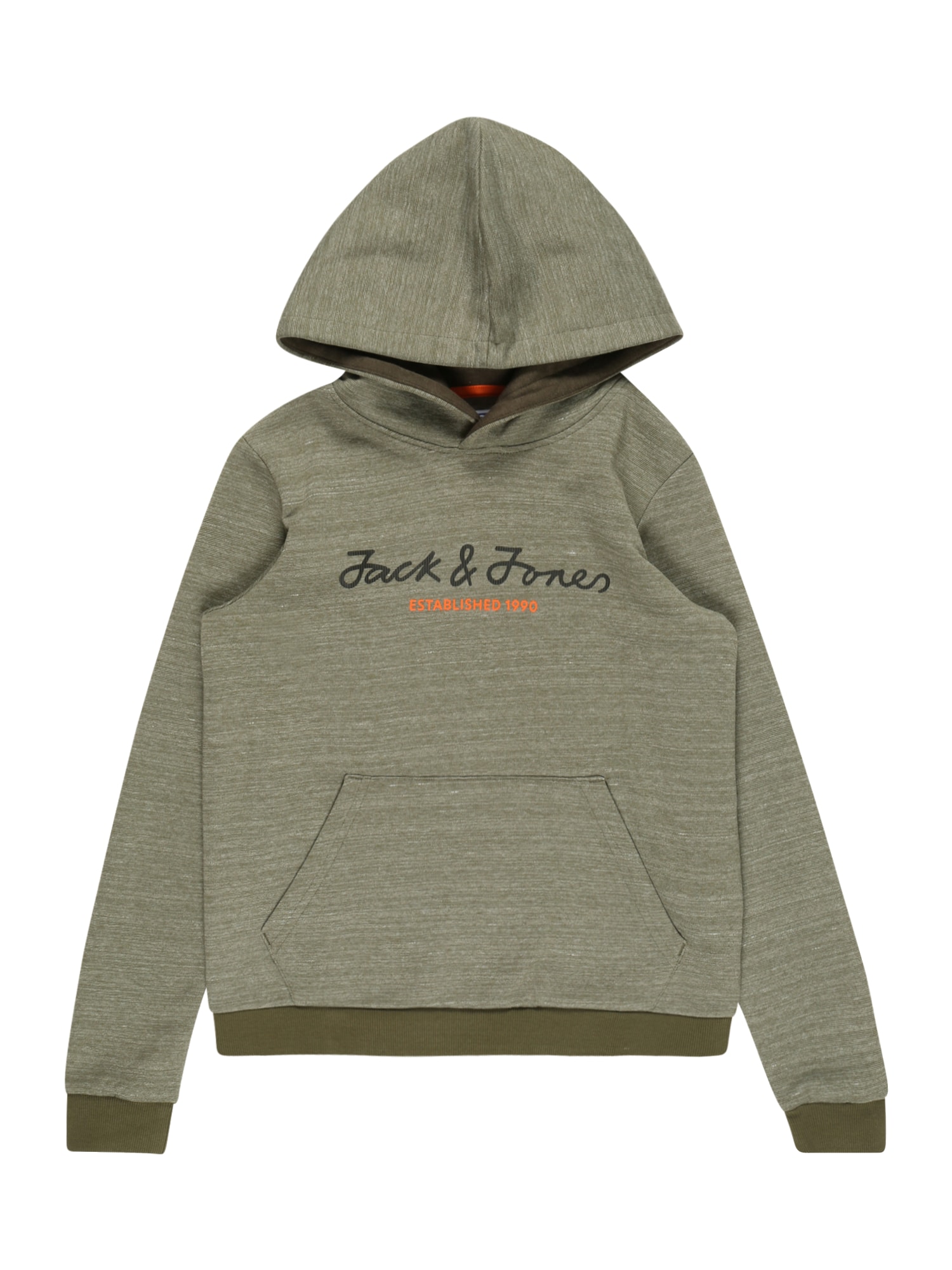 Jack & Jones Junior Majica 'COBERG'  kremna / oliva / oranžna / črna