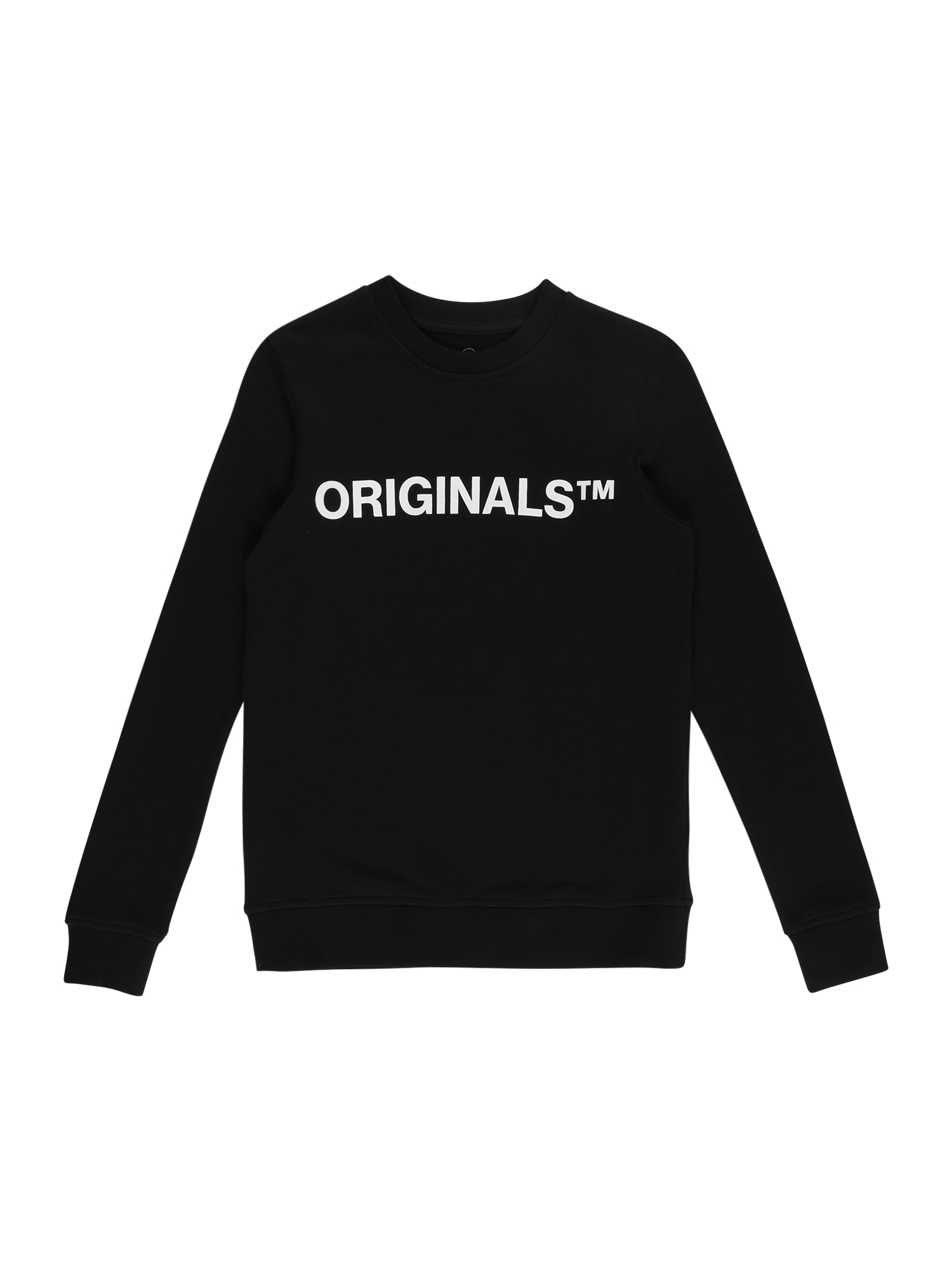 Jack & Jones Junior Majica 'Clean'  črna / bela